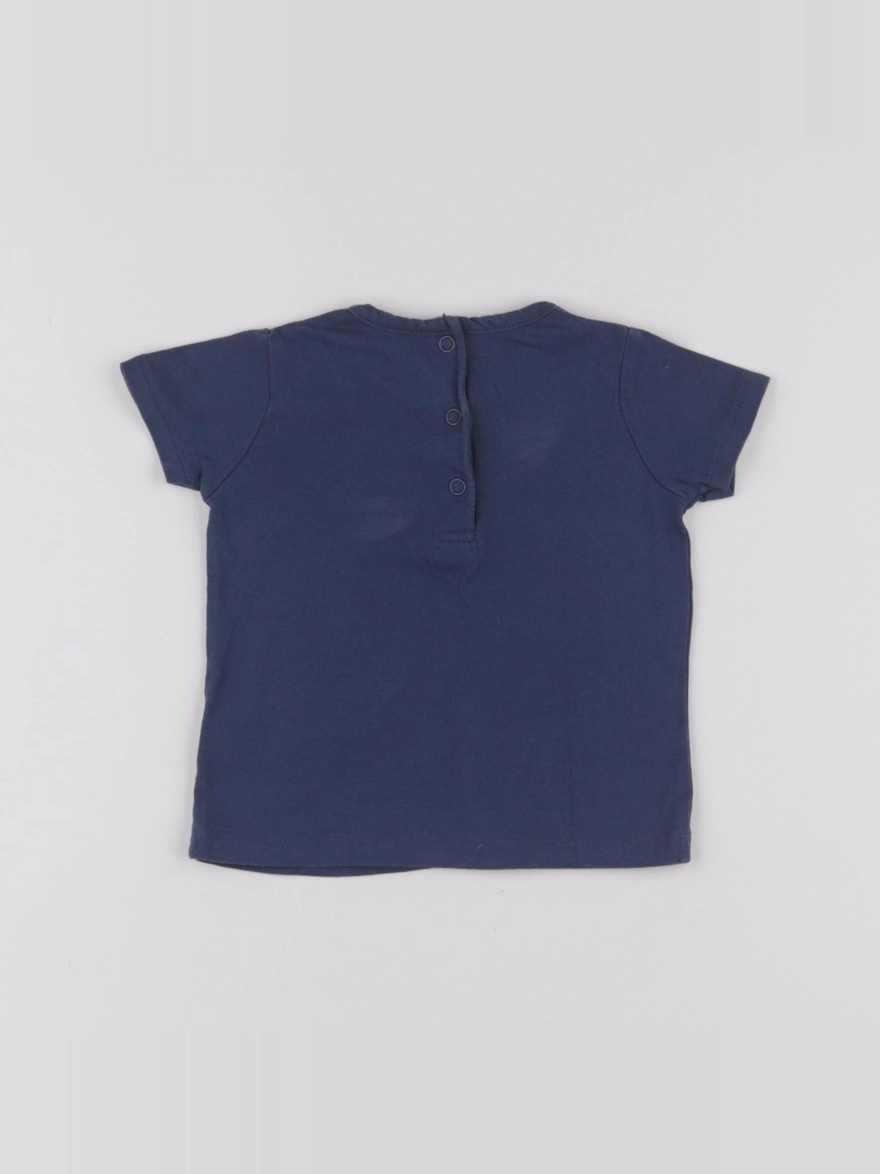 La Redoute - tee-shirt bleu - 6 mois