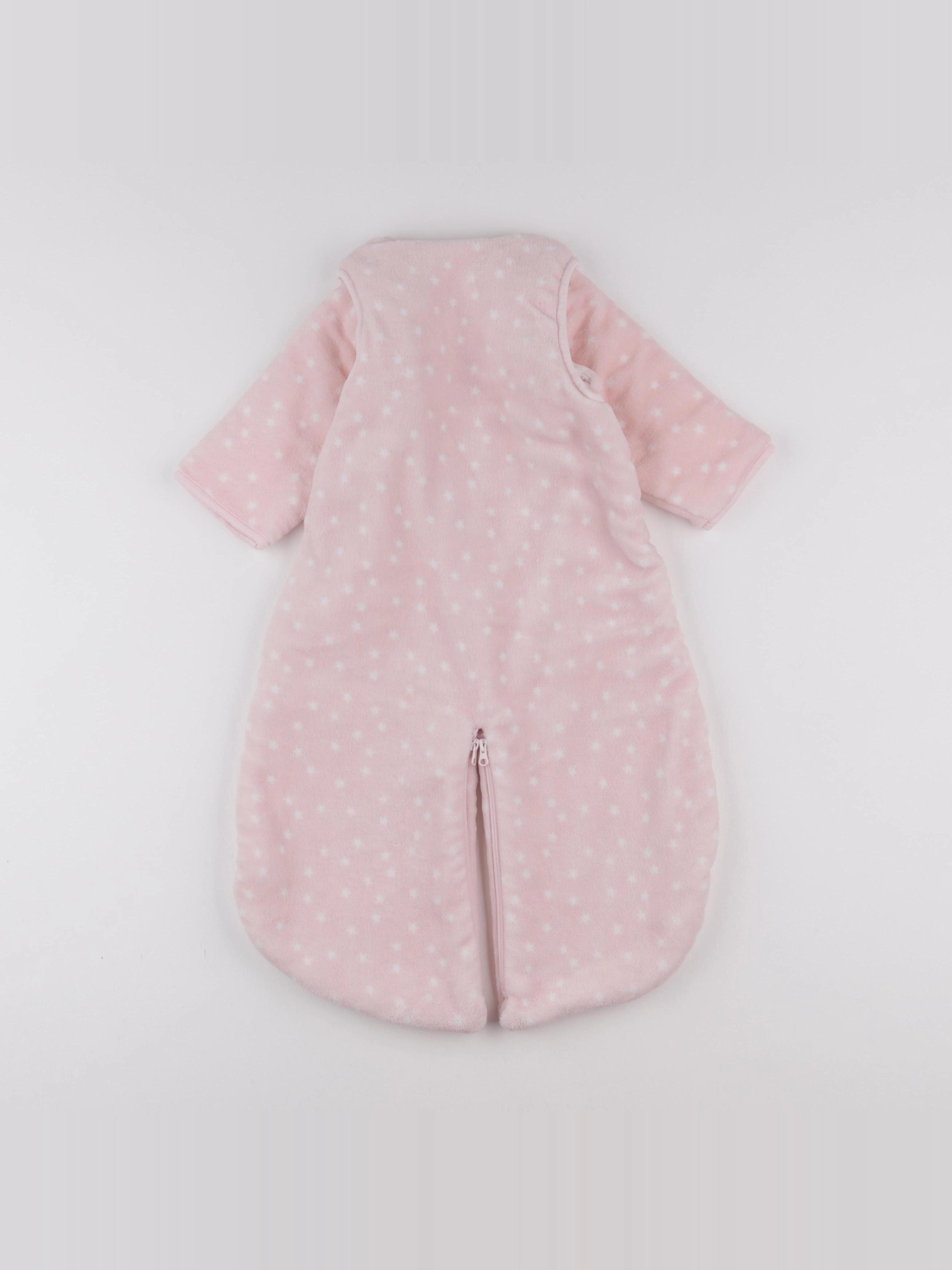 Vertbaudet - gigoteuse rose - 0/6 mois