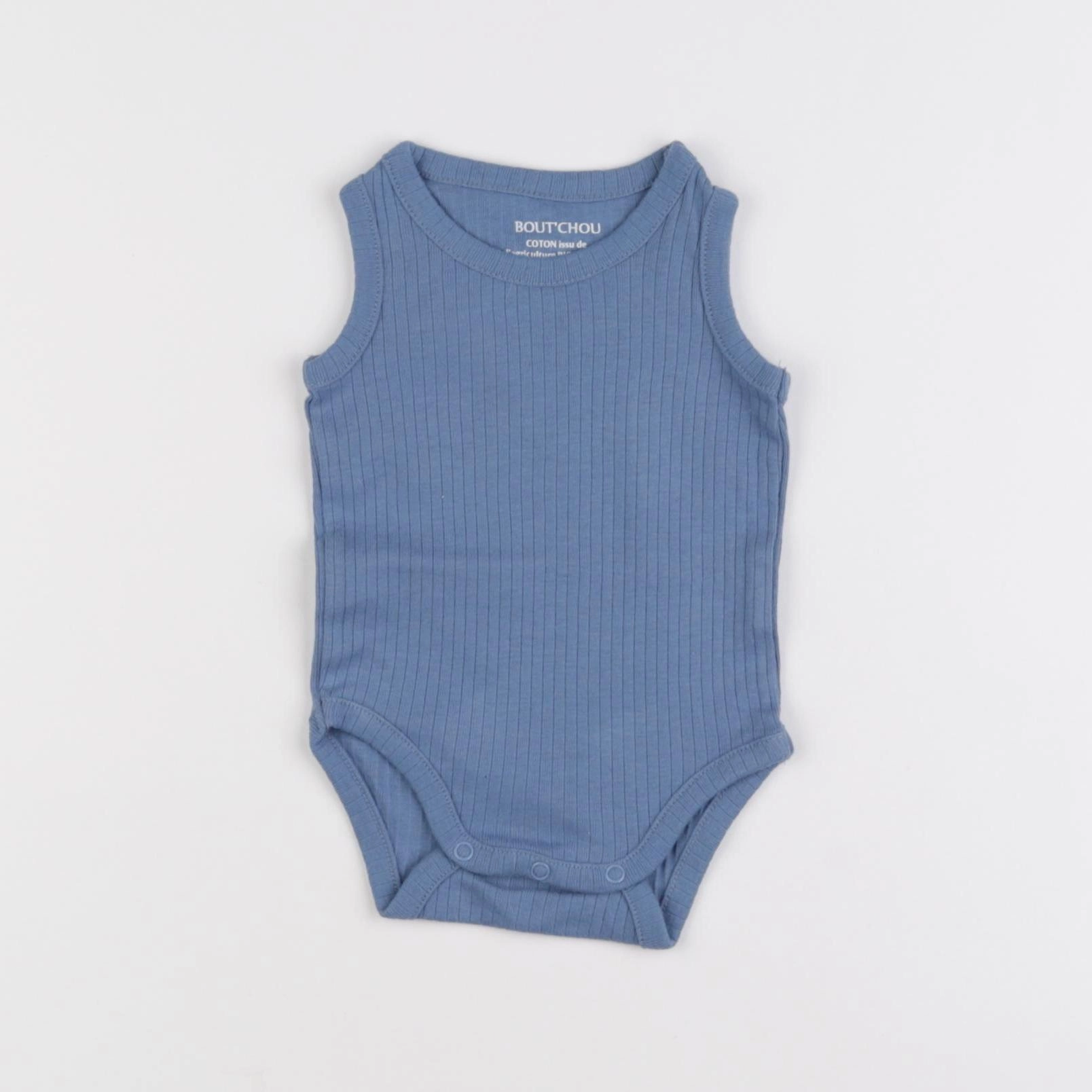 Boutchou - body bleu - 3 mois