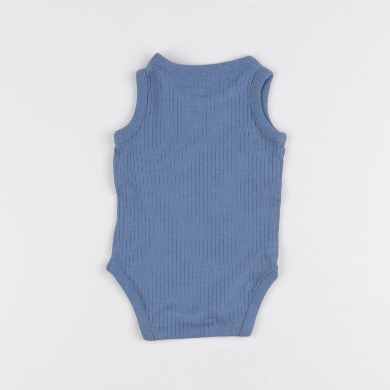 Boutchou - body bleu - 3 mois