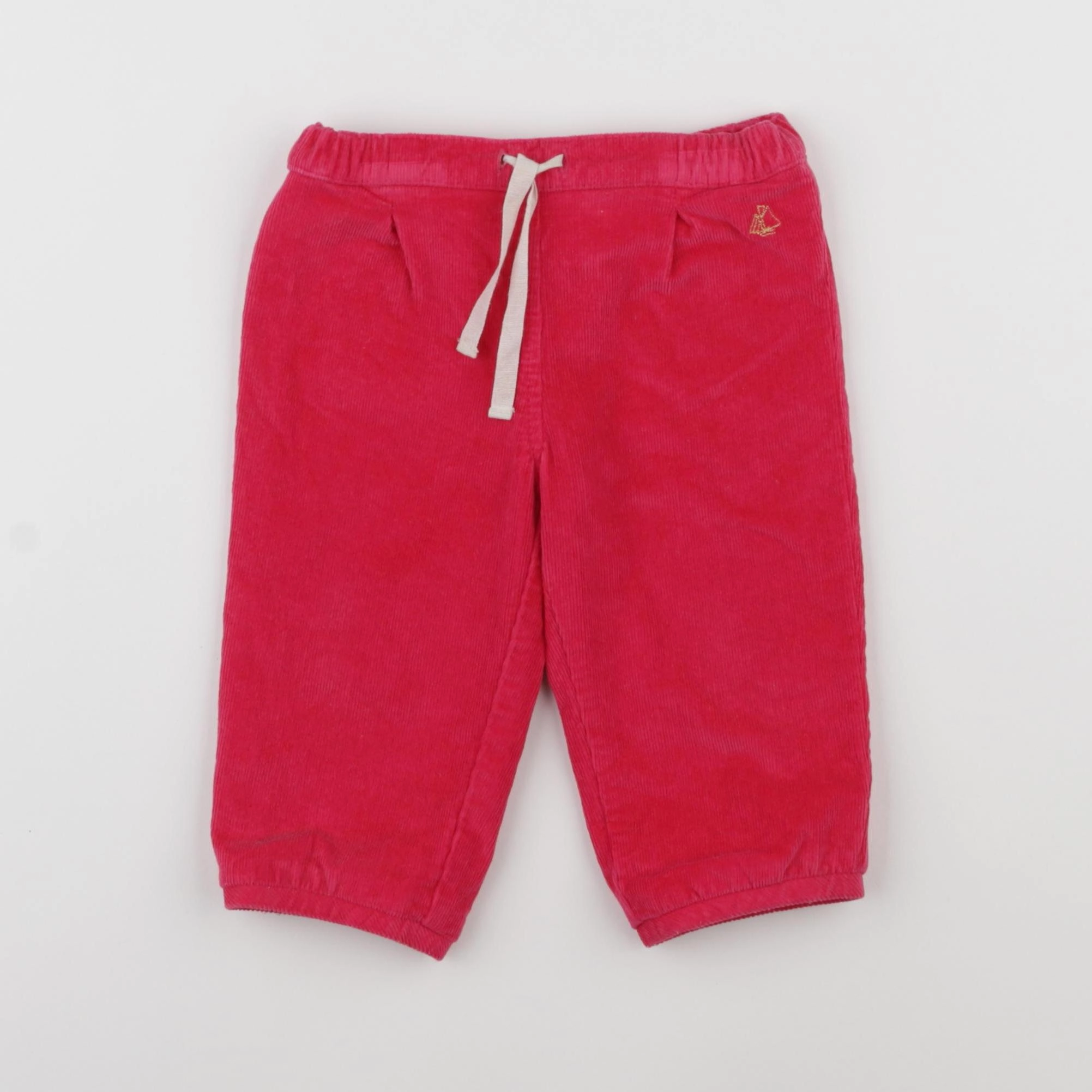 Petit Bateau - pantalon rose - 12 mois