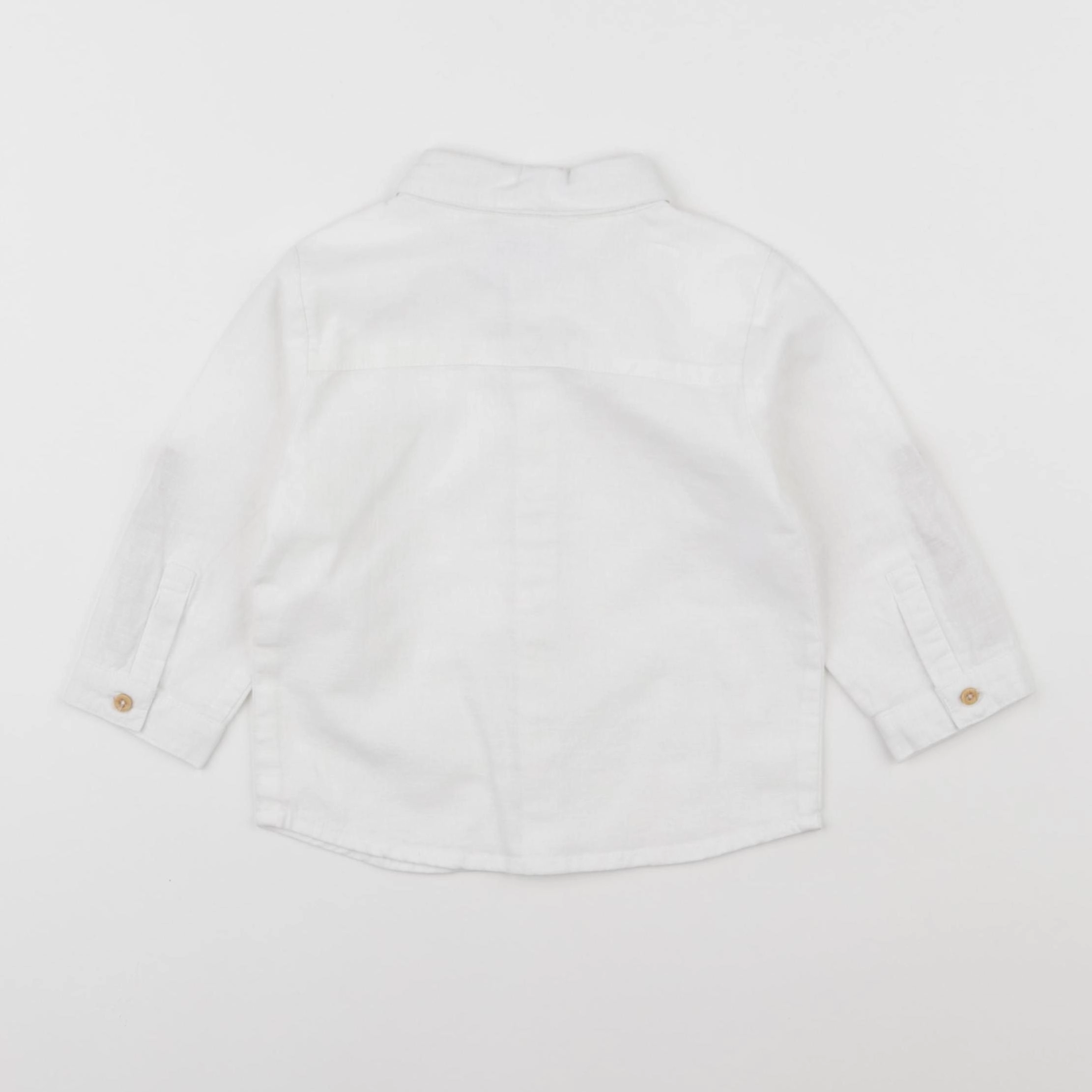 Vertbaudet - chemise blanc - 12 mois