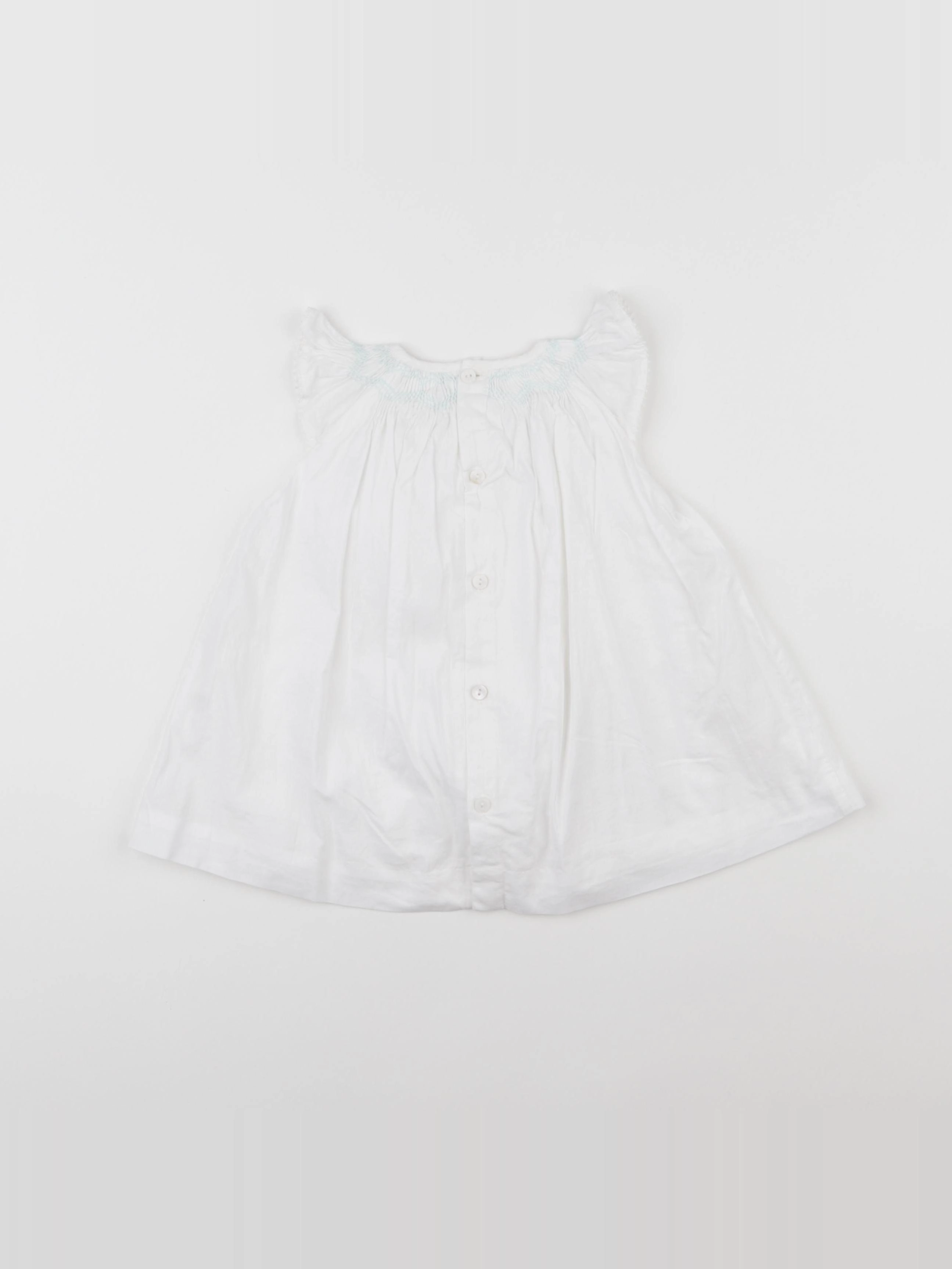 Cyrillus - robe blanc - 6 mois