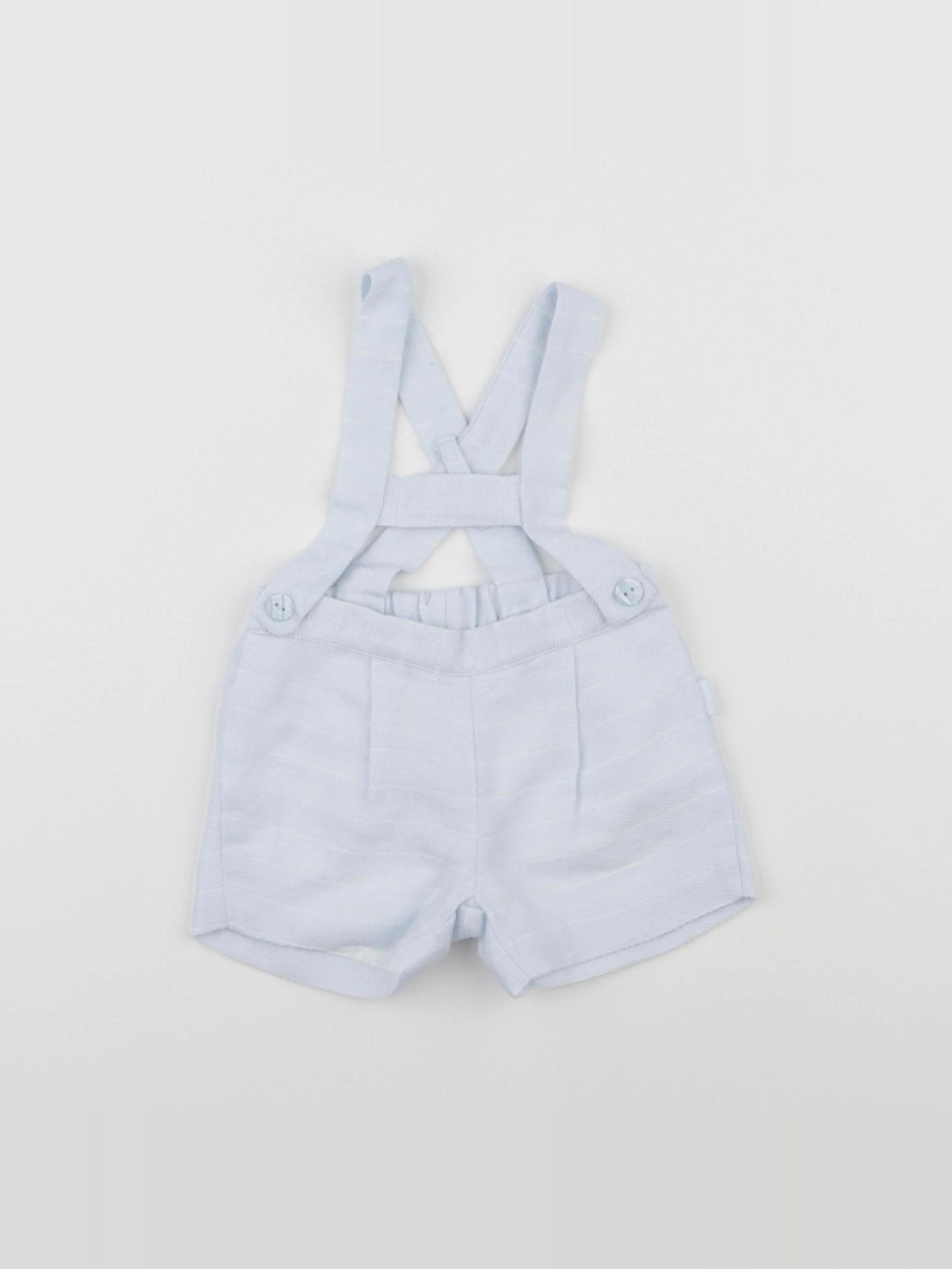 Tutto Piccolo - short bleu - 3 mois