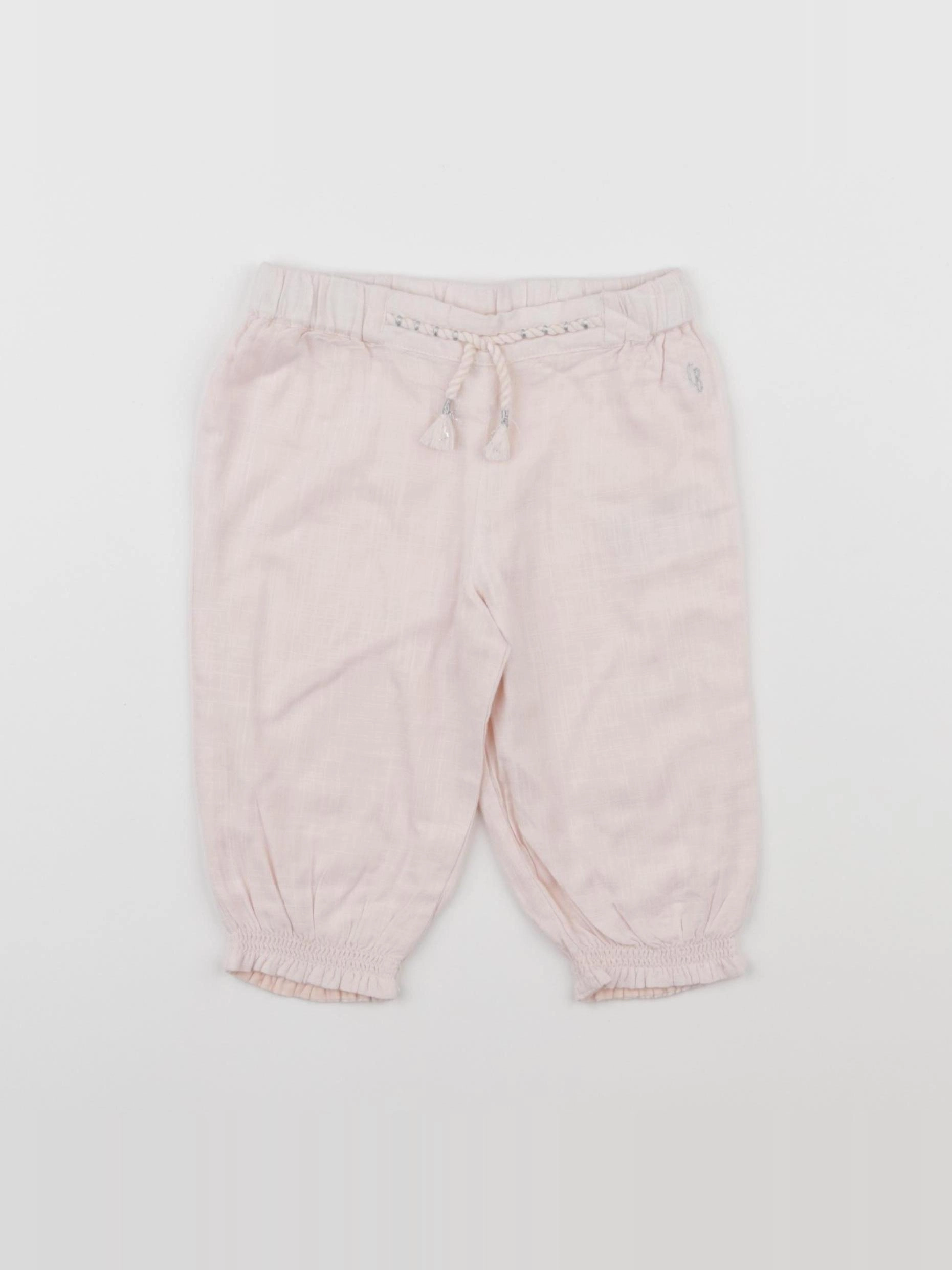 Carrément Beau - pantalon rose - 9 mois