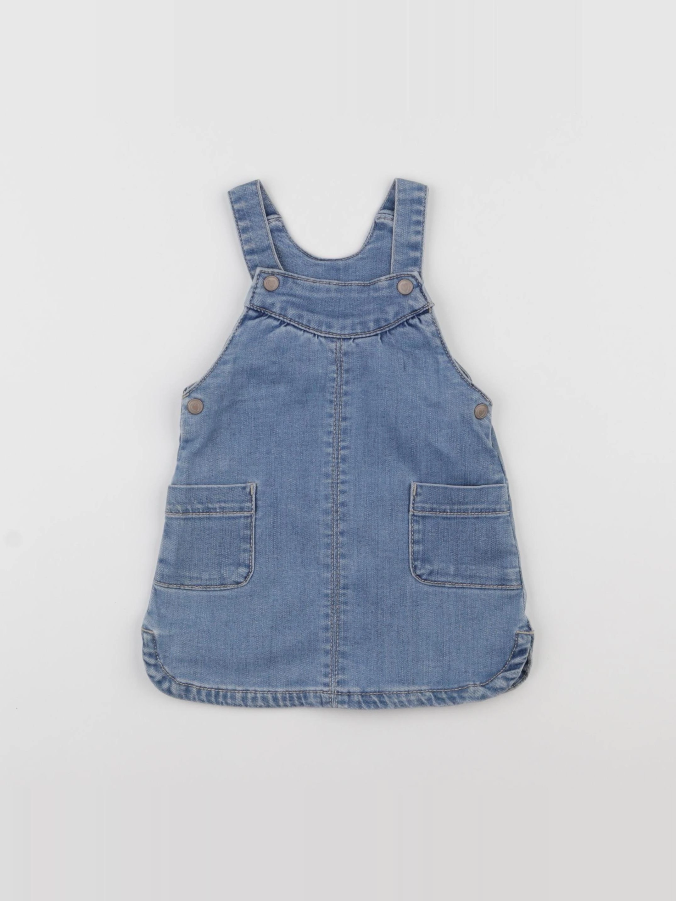 Tape à l'oeil - robe bleu - 12 mois