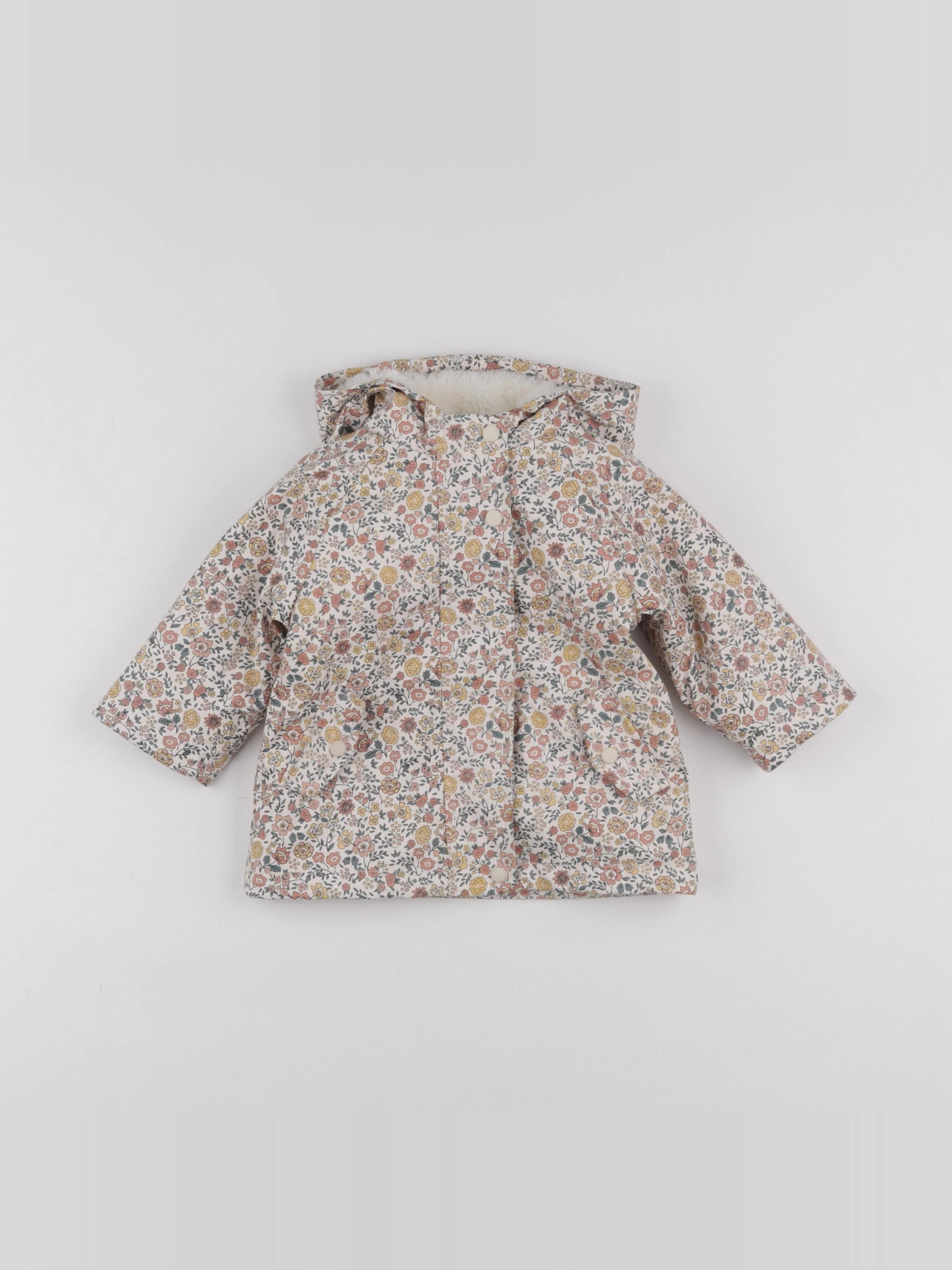 Vertbaudet - imperméable rose - 12 mois