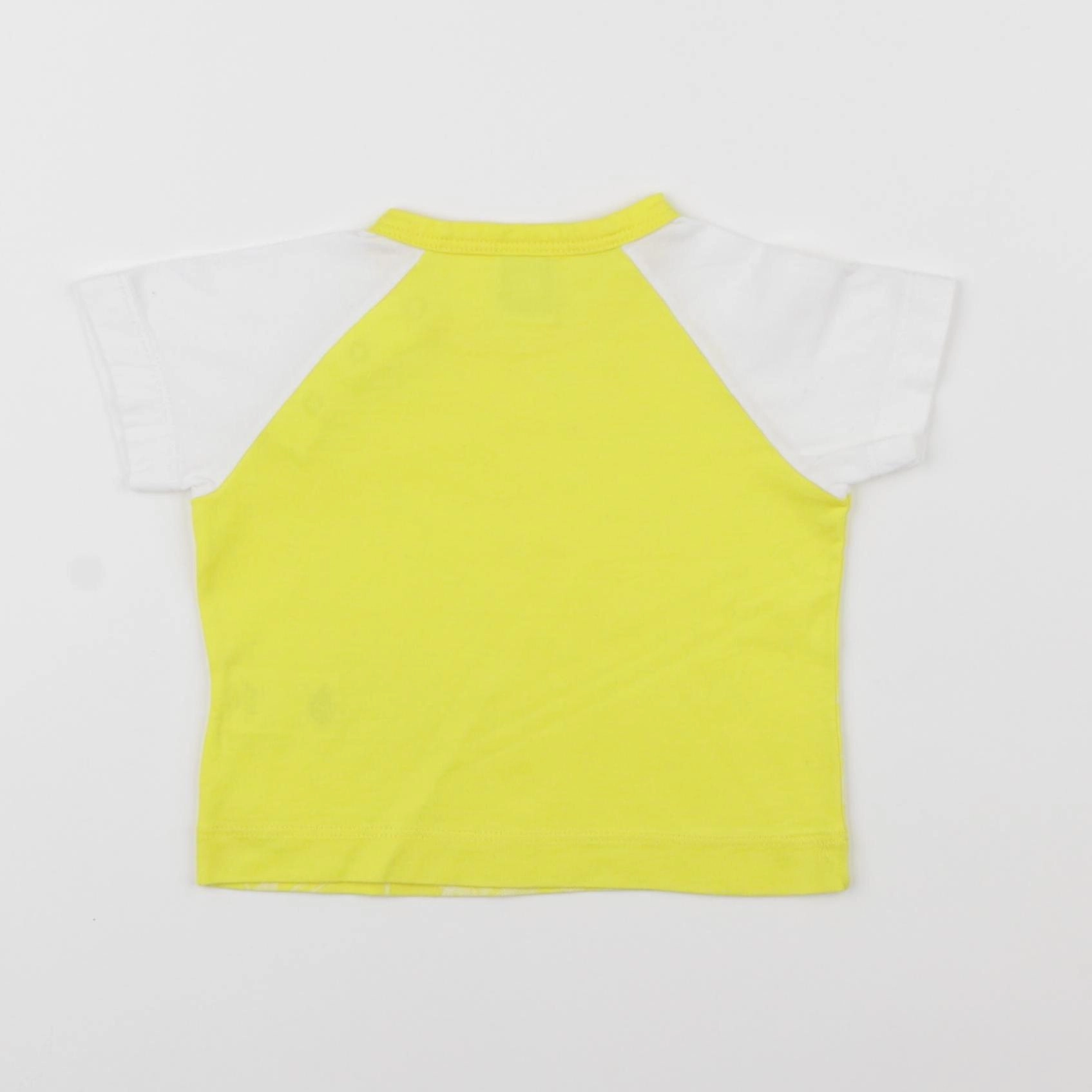 Petit Bateau - tee-shirt jaune - 3 mois