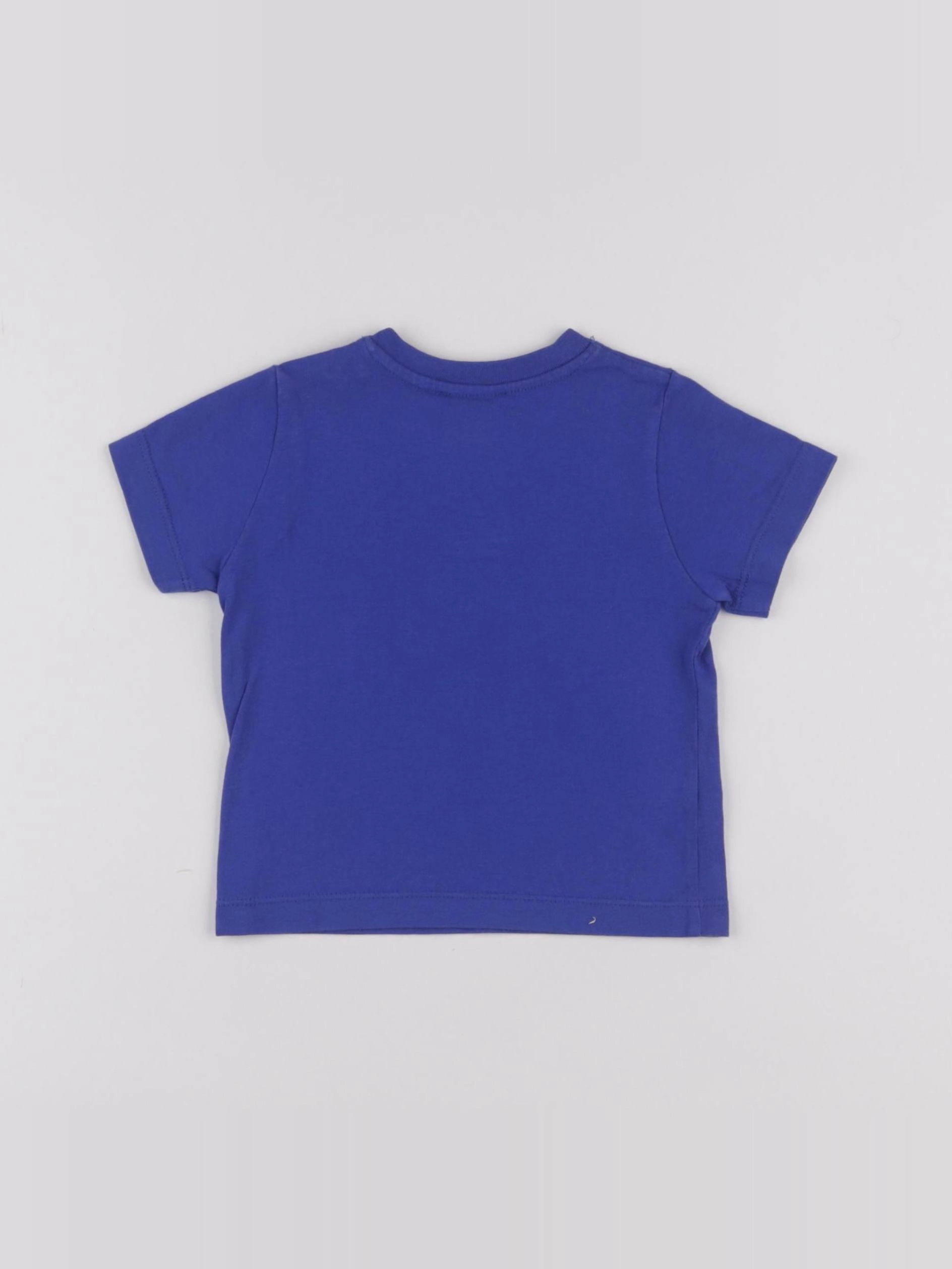 Jacadi - tee-shirt bleu - 12 mois