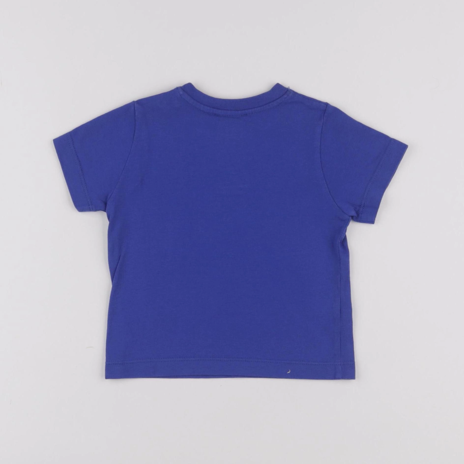 Jacadi - tee-shirt bleu - 12 mois