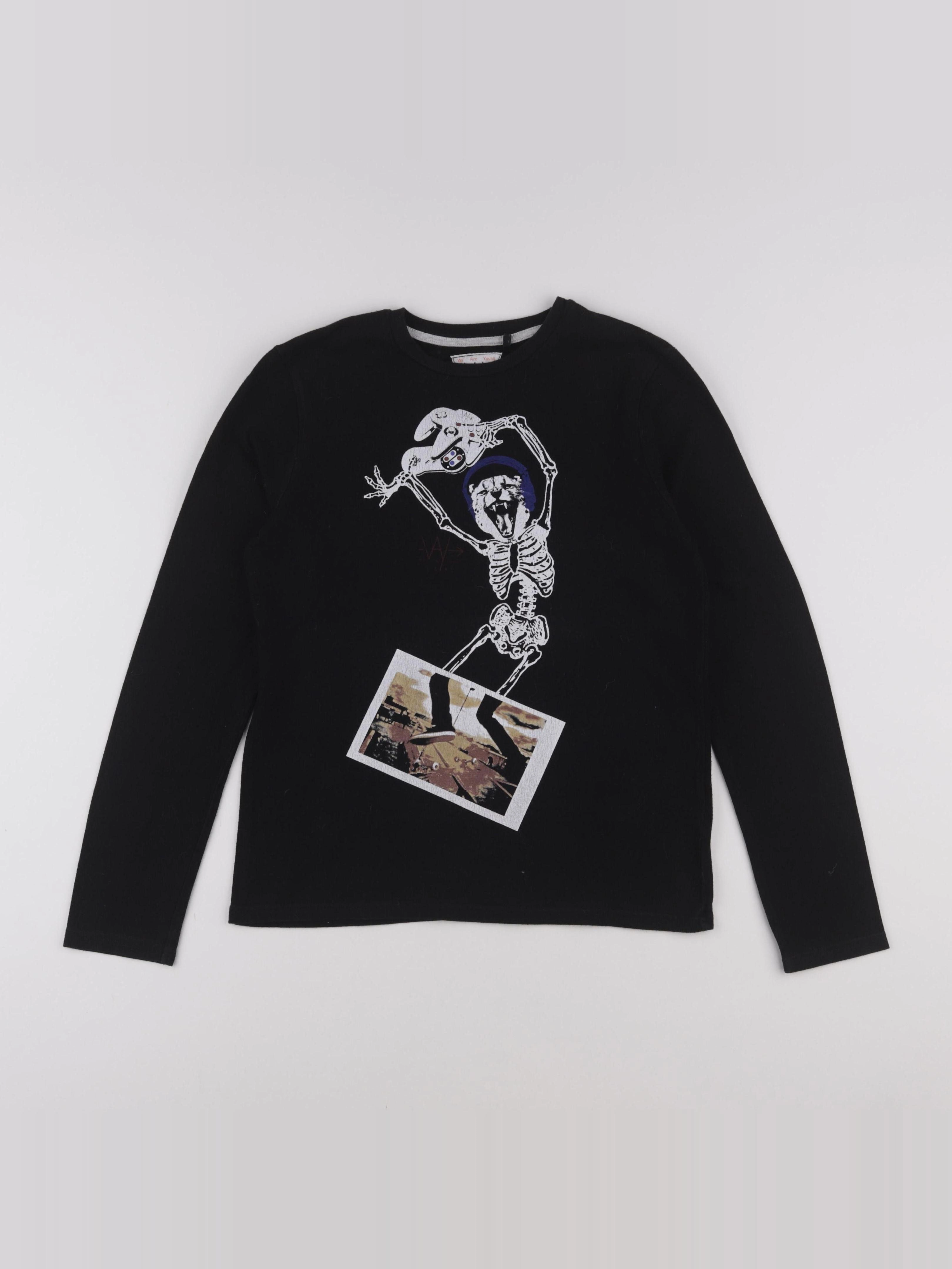 IKKS - tee-shirt noir - 12 ans