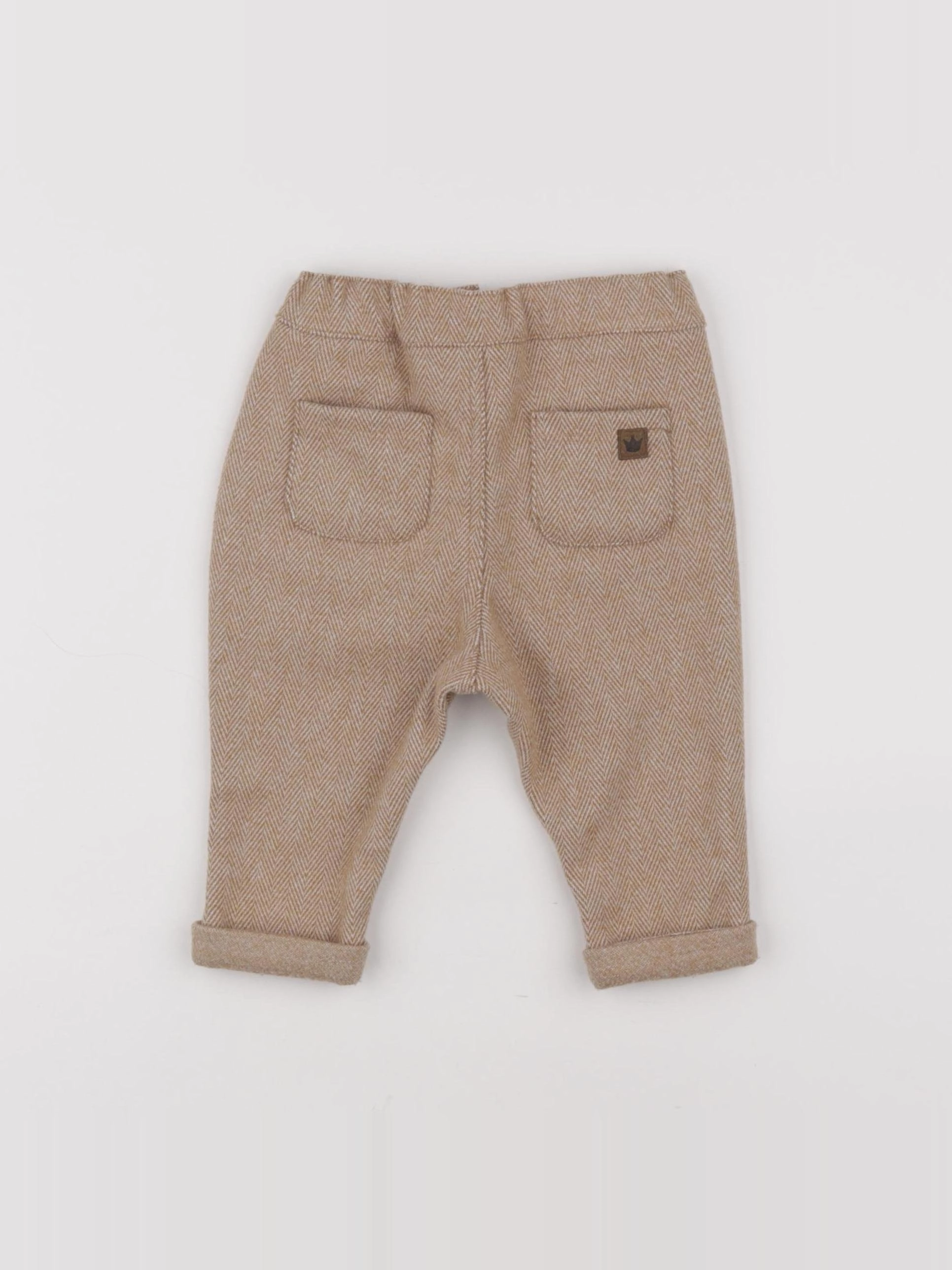 Tape à l'oeil - pantalon beige - 6 mois