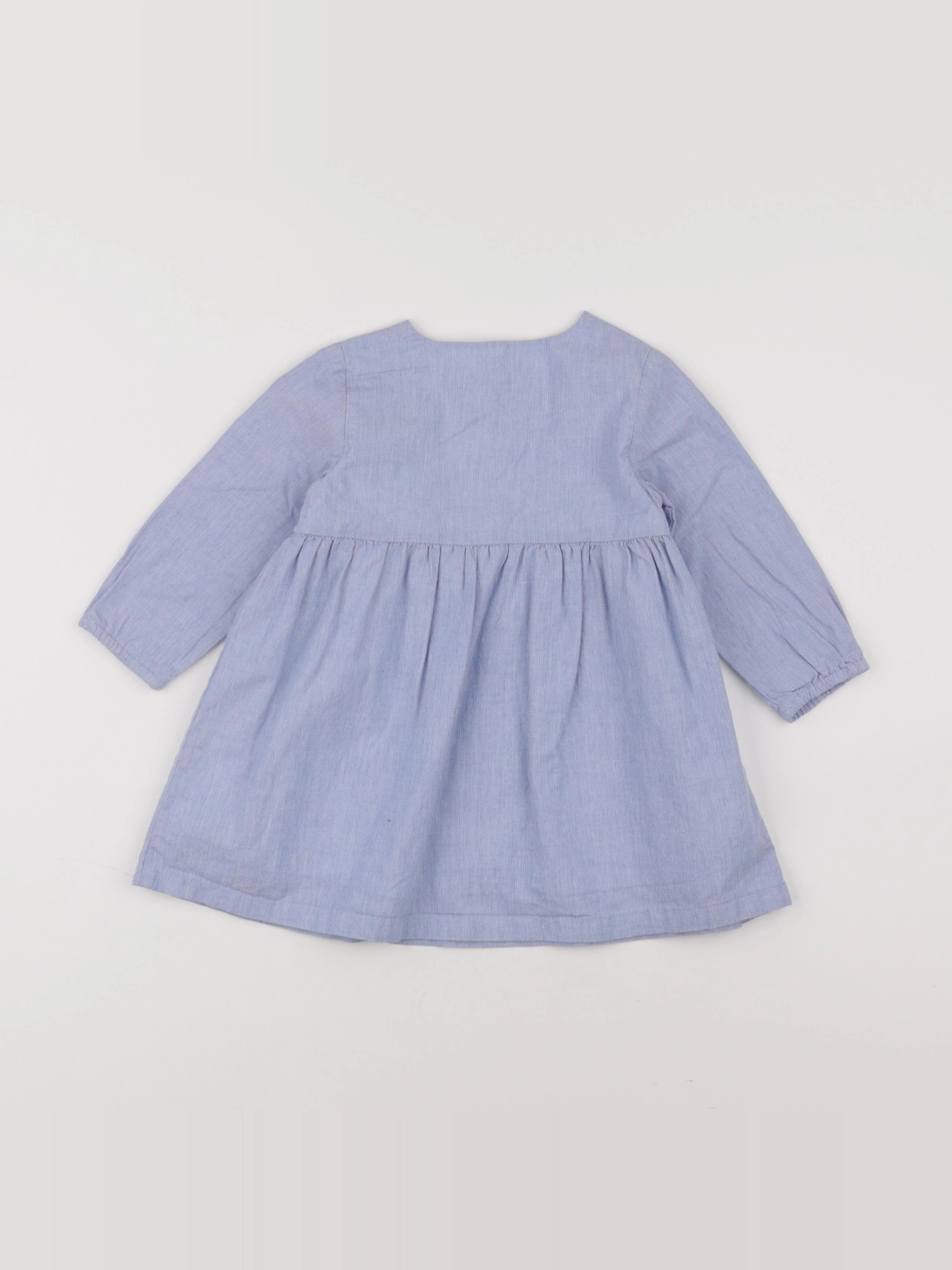 Boutchou - robe bleu - 12 mois