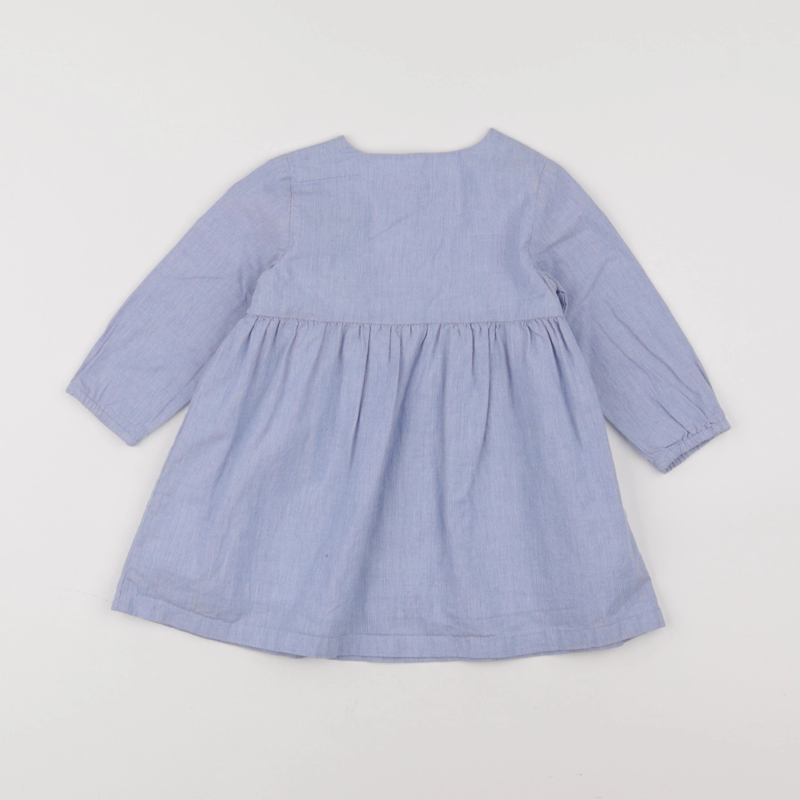 Boutchou - robe bleu - 12 mois