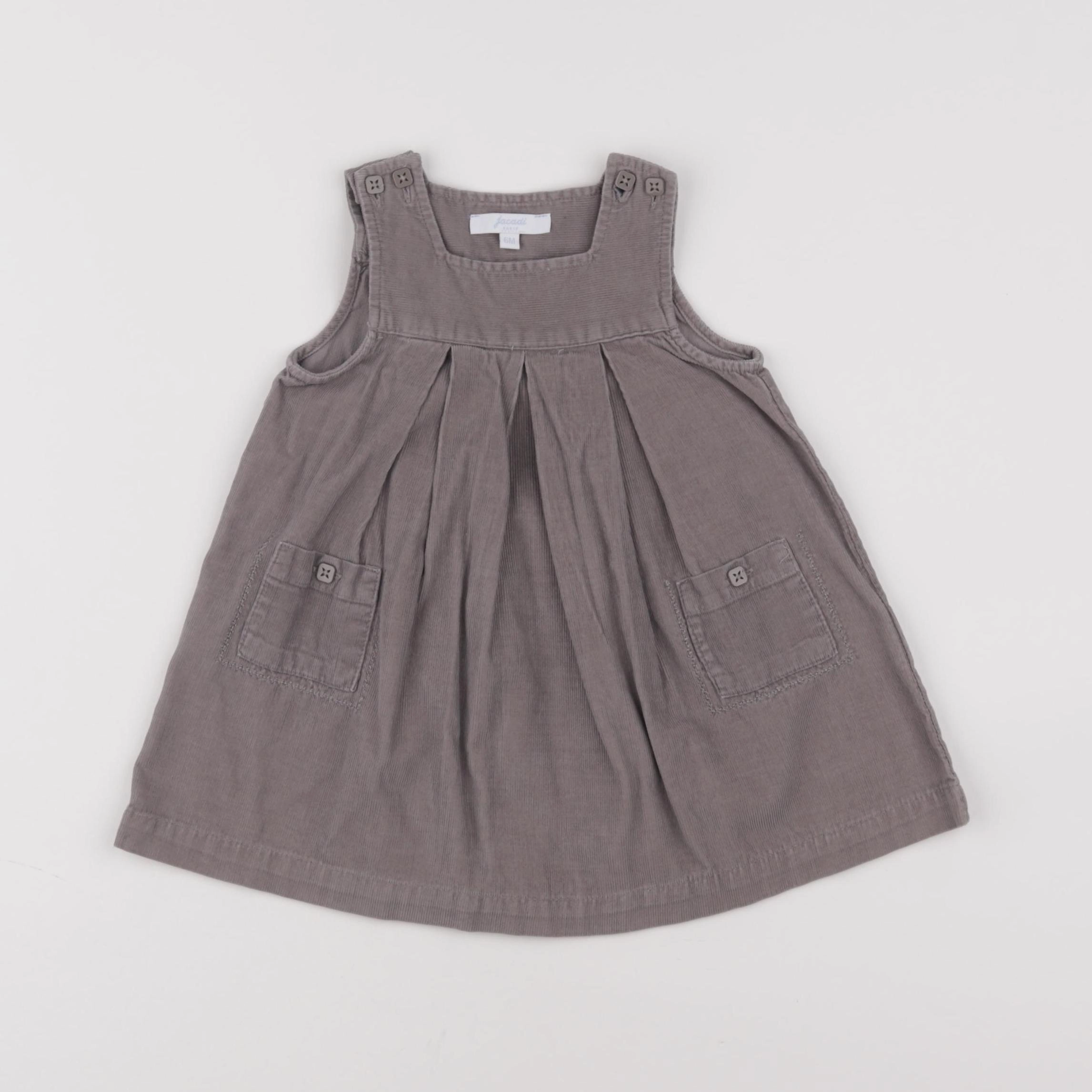 Jacadi - robe gris - 6 mois