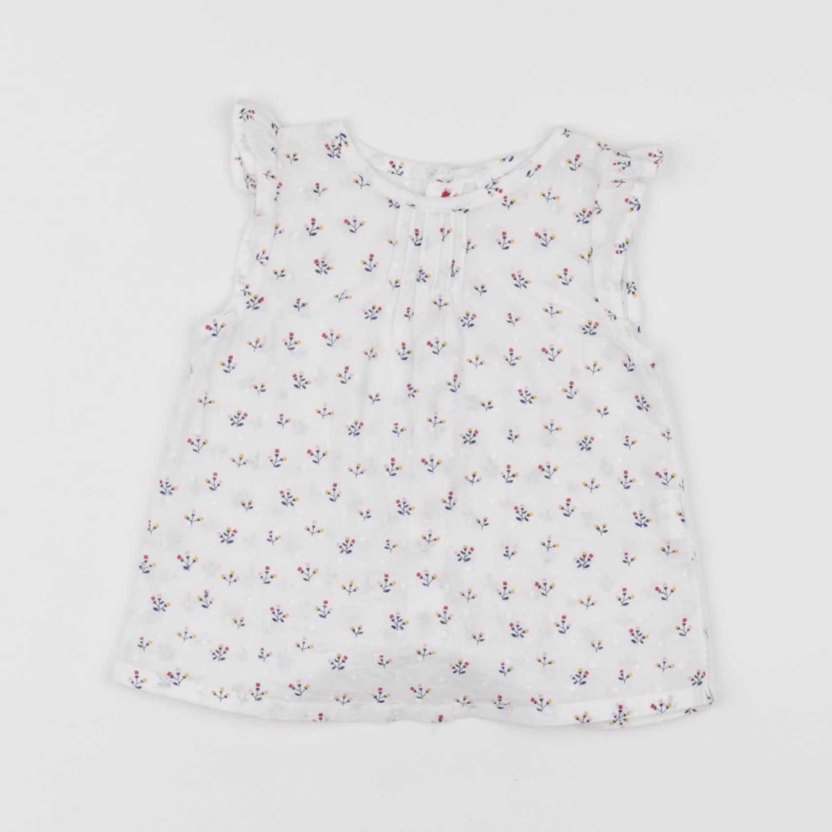 Boutchou - blouse blanc - 9 mois
