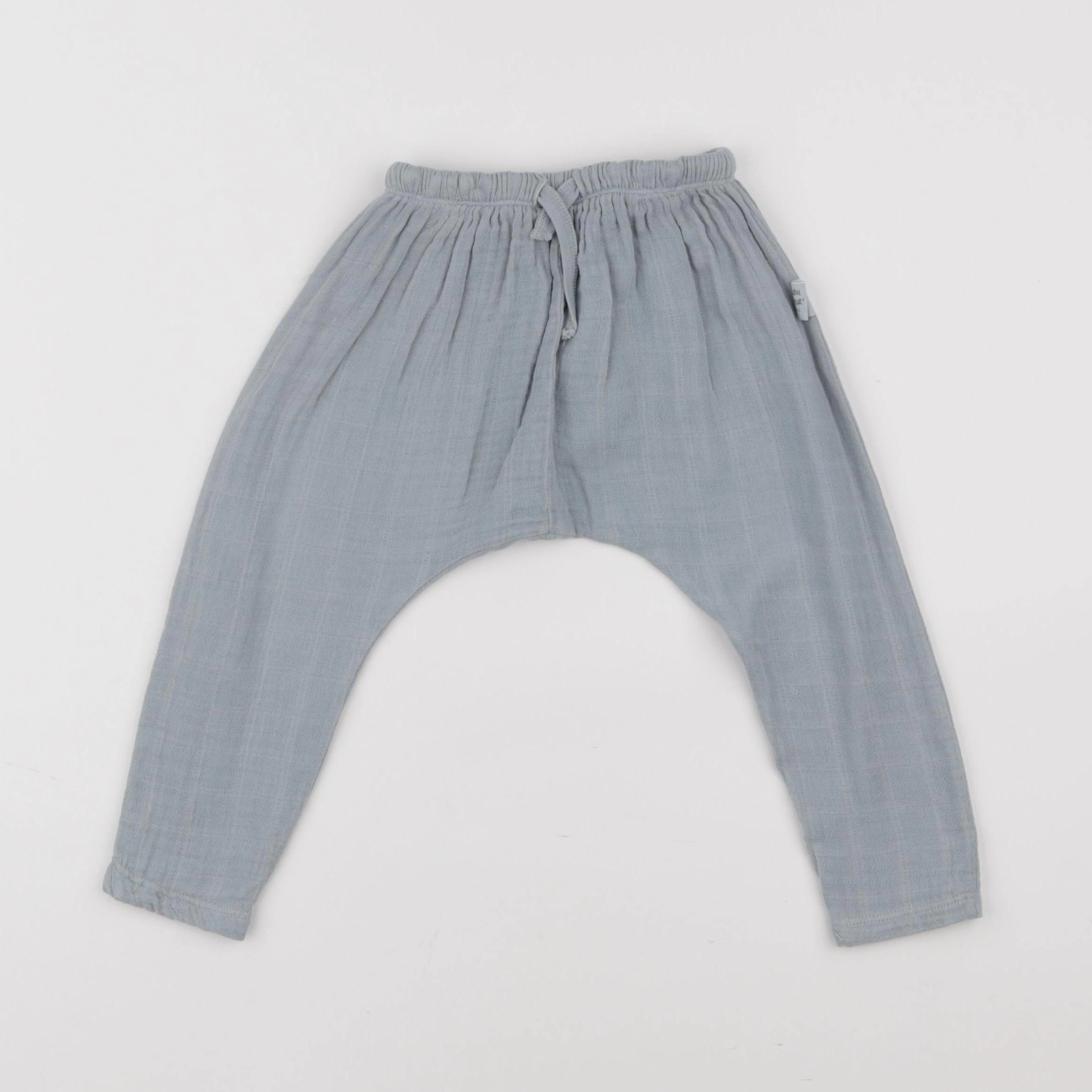Moumout' - pantalon bleu - 3 mois