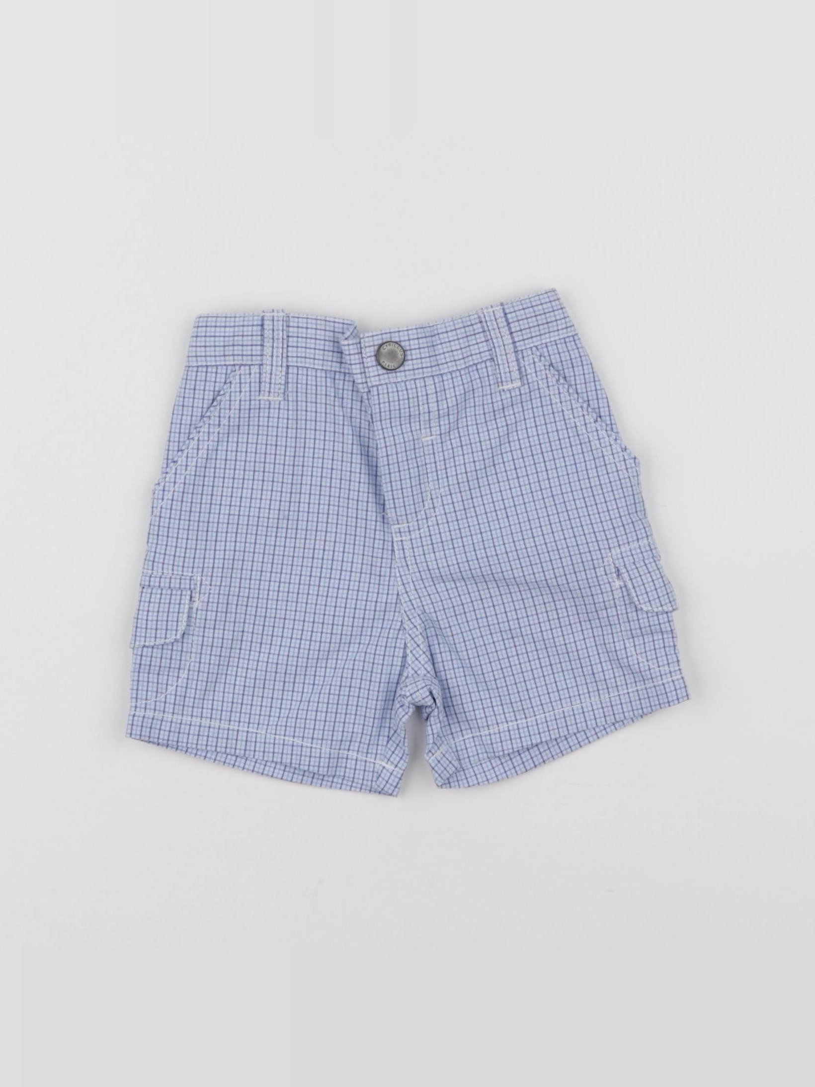 Cyrillus - short bleu - 6 mois