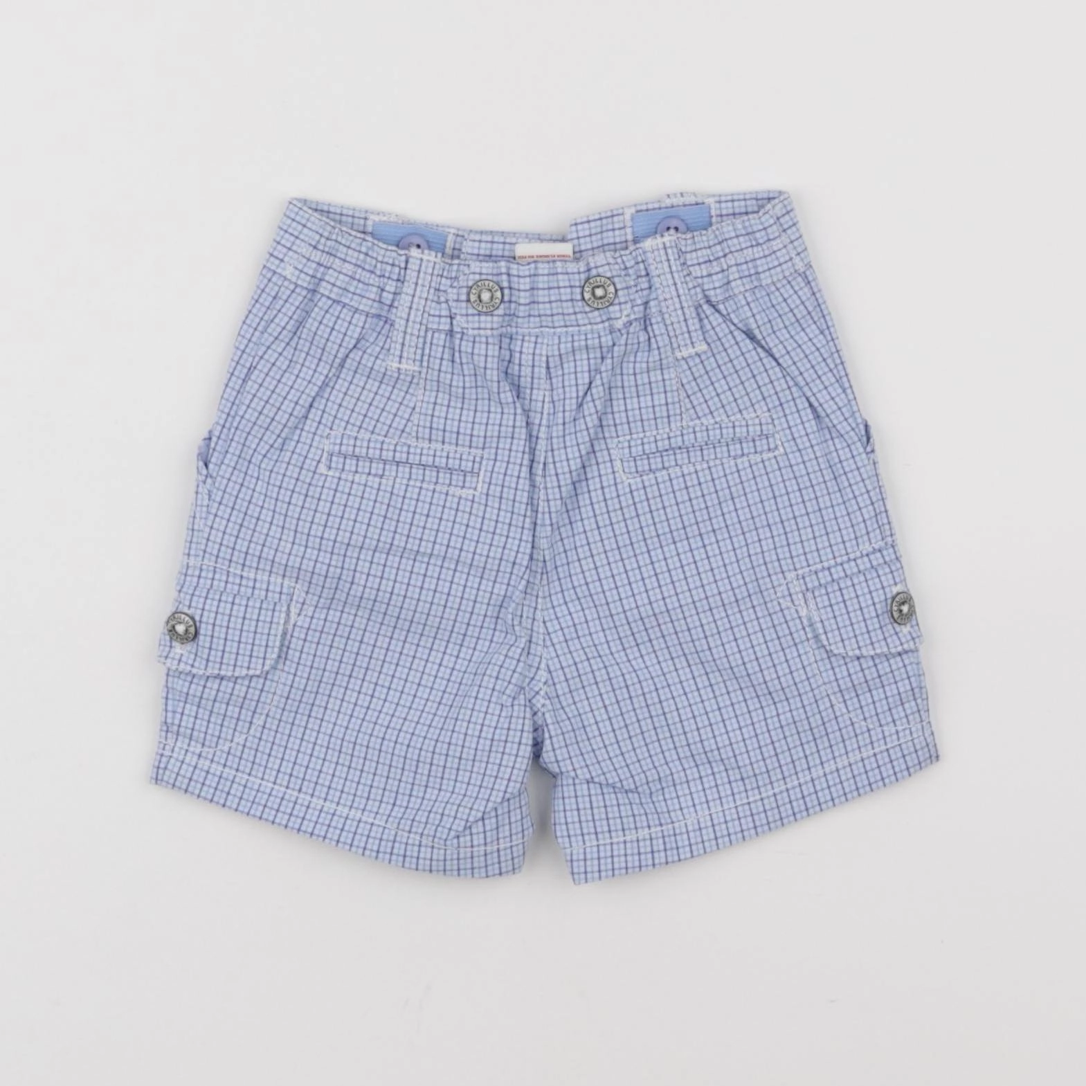 Cyrillus - short bleu - 6 mois