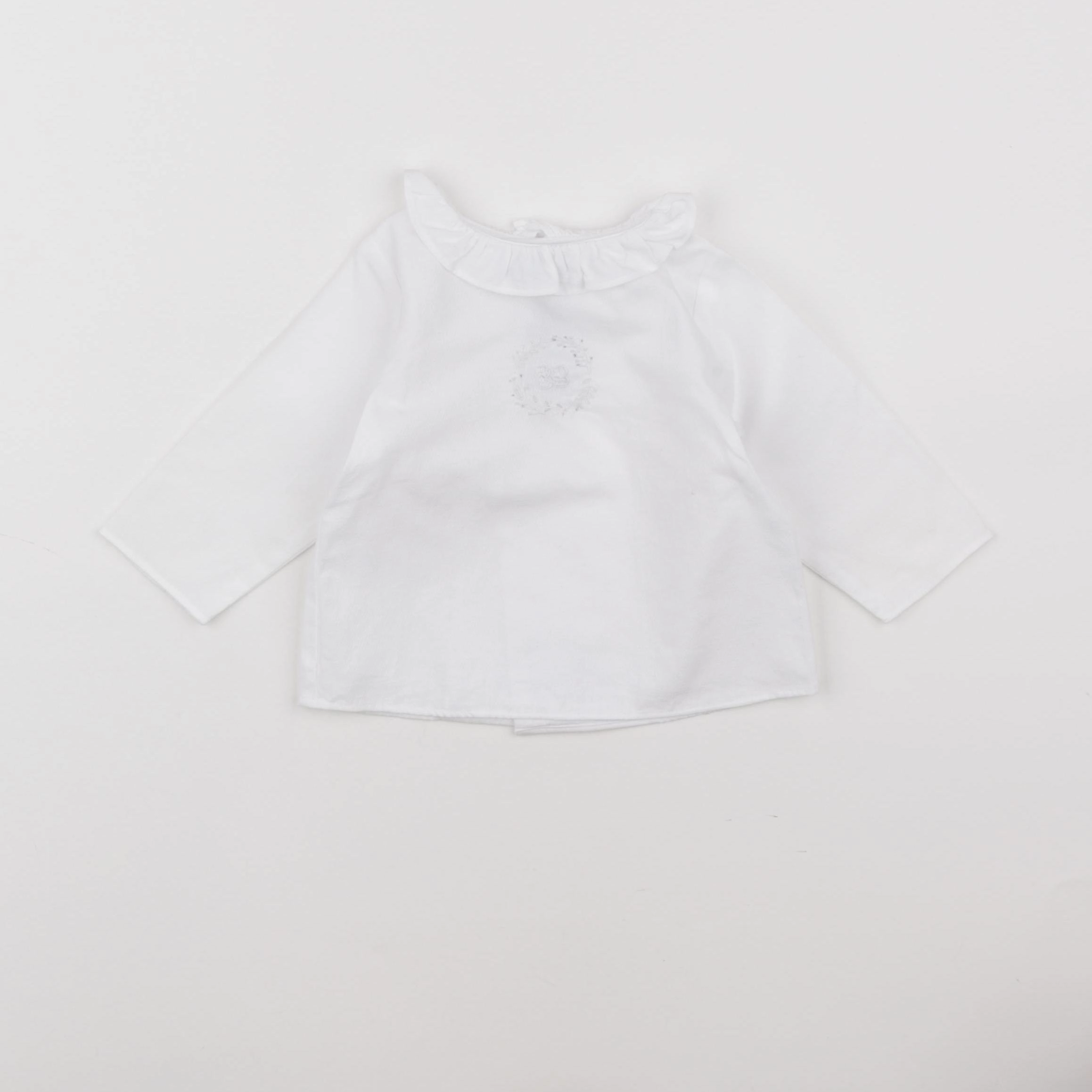 Jacadi - blouse blanc - 6 mois