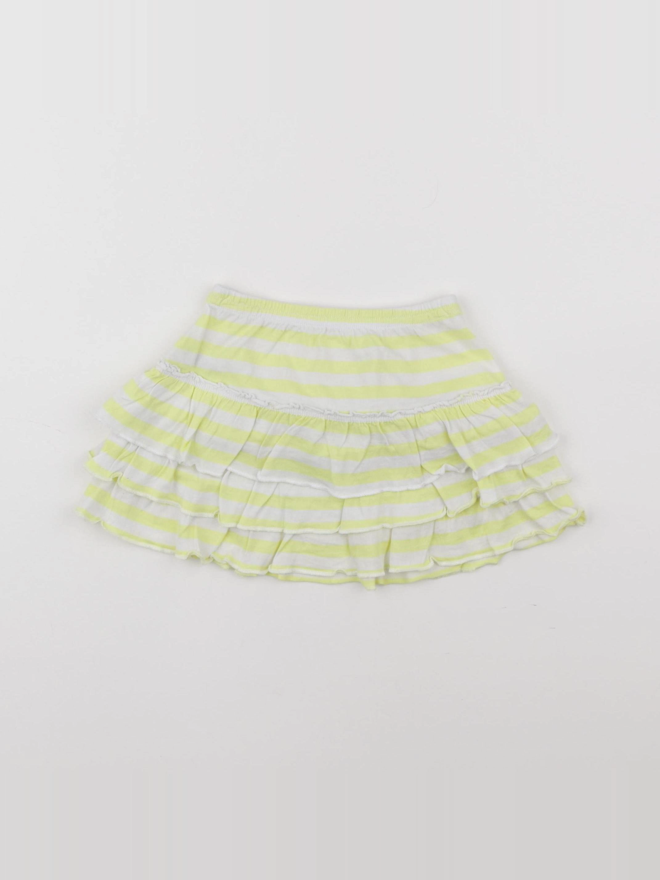 Petit Bateau - jupe jaune - 2 ans