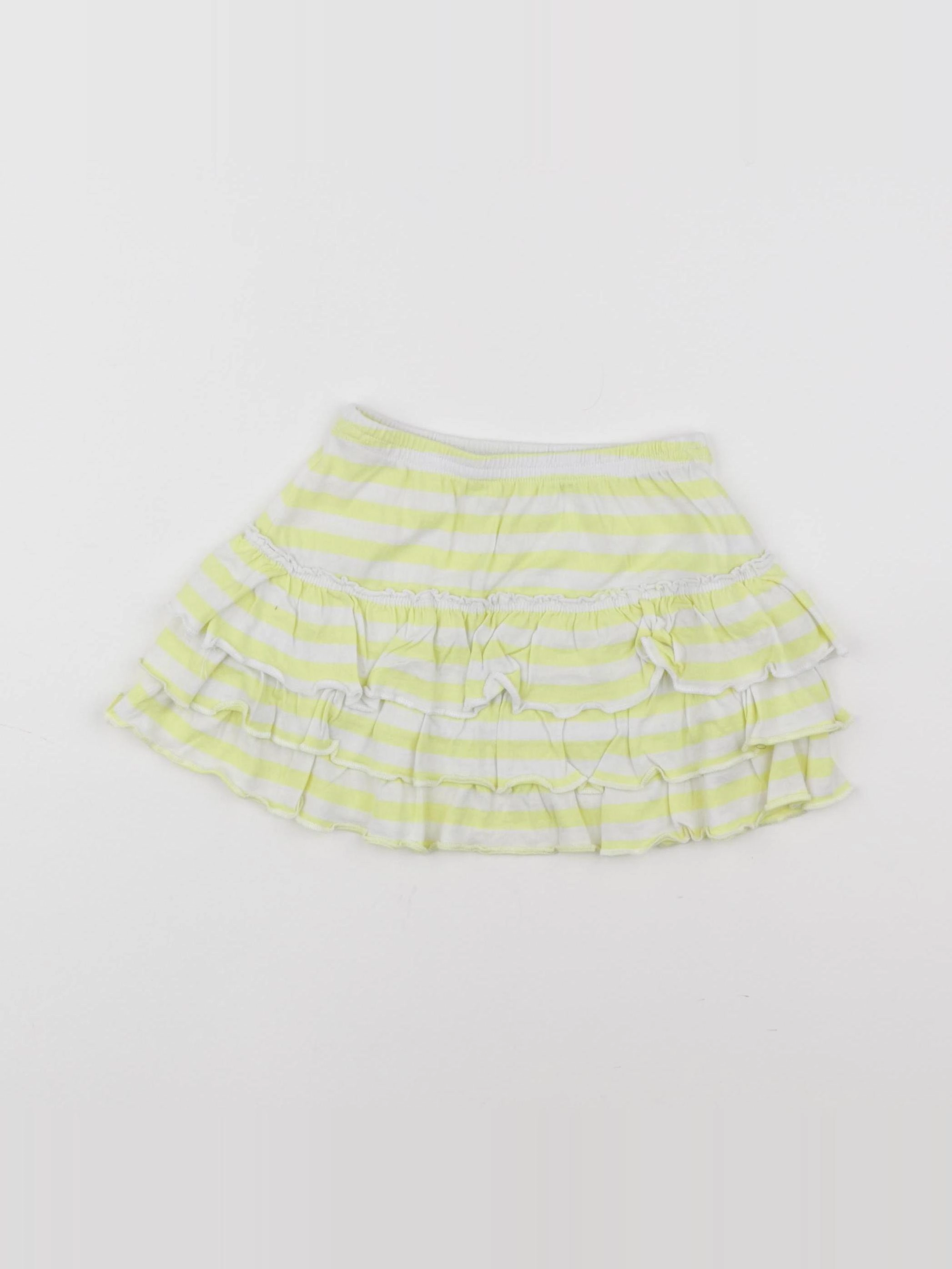 Petit Bateau - jupe jaune - 2 ans