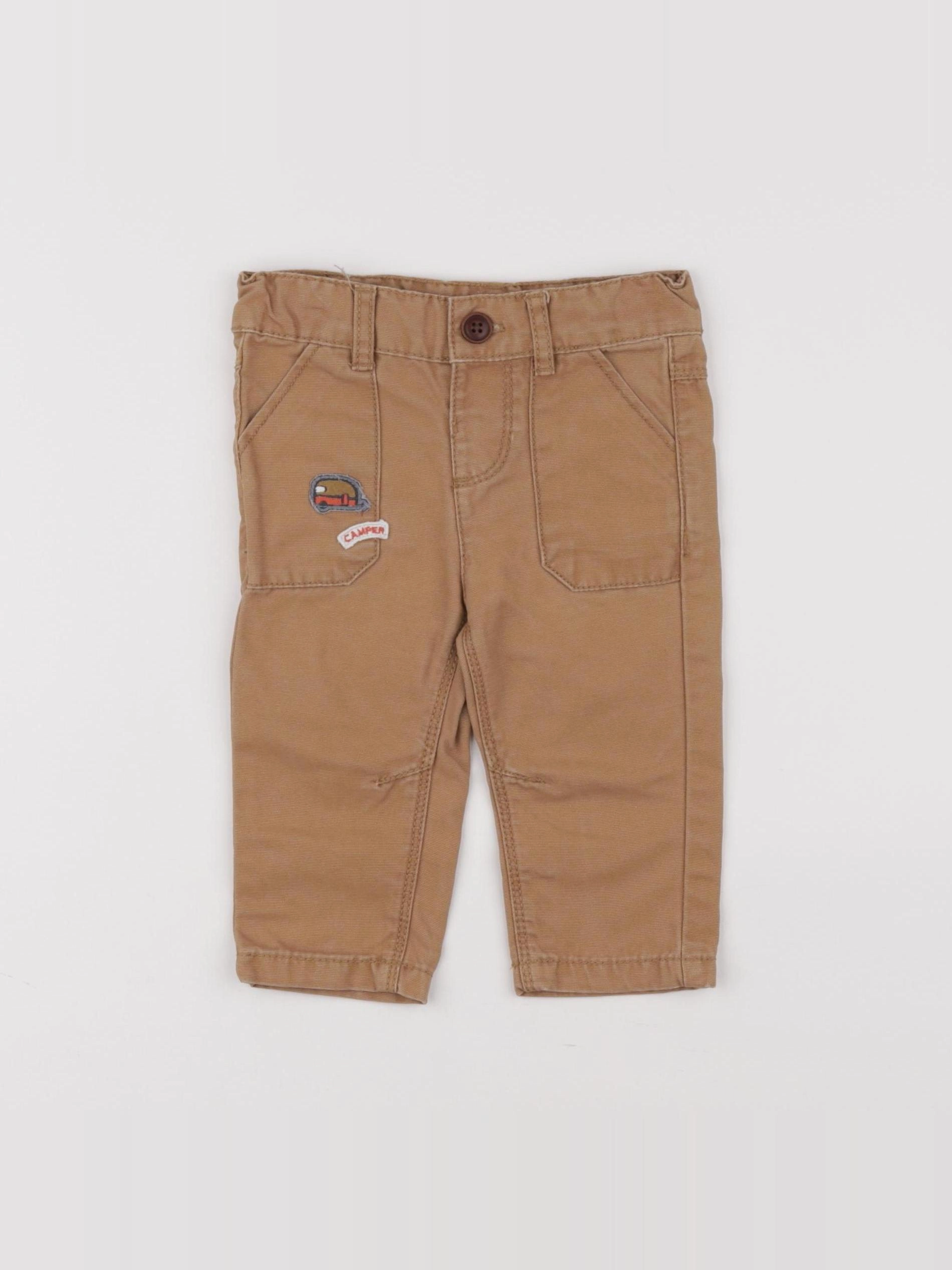 Tape à l'oeil - pantalon marron - 6 mois