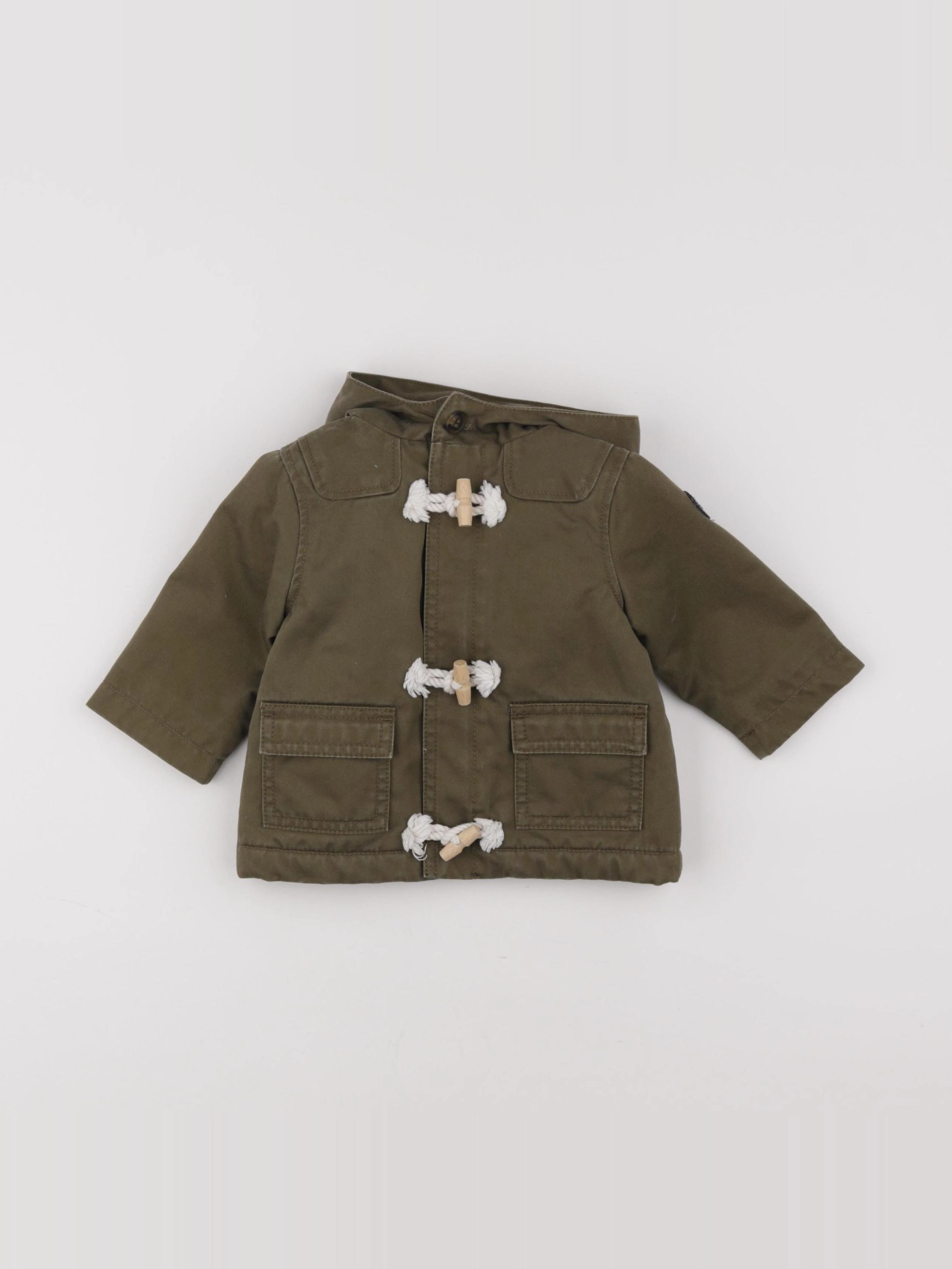 Petit Bateau - veste vert - 6 mois