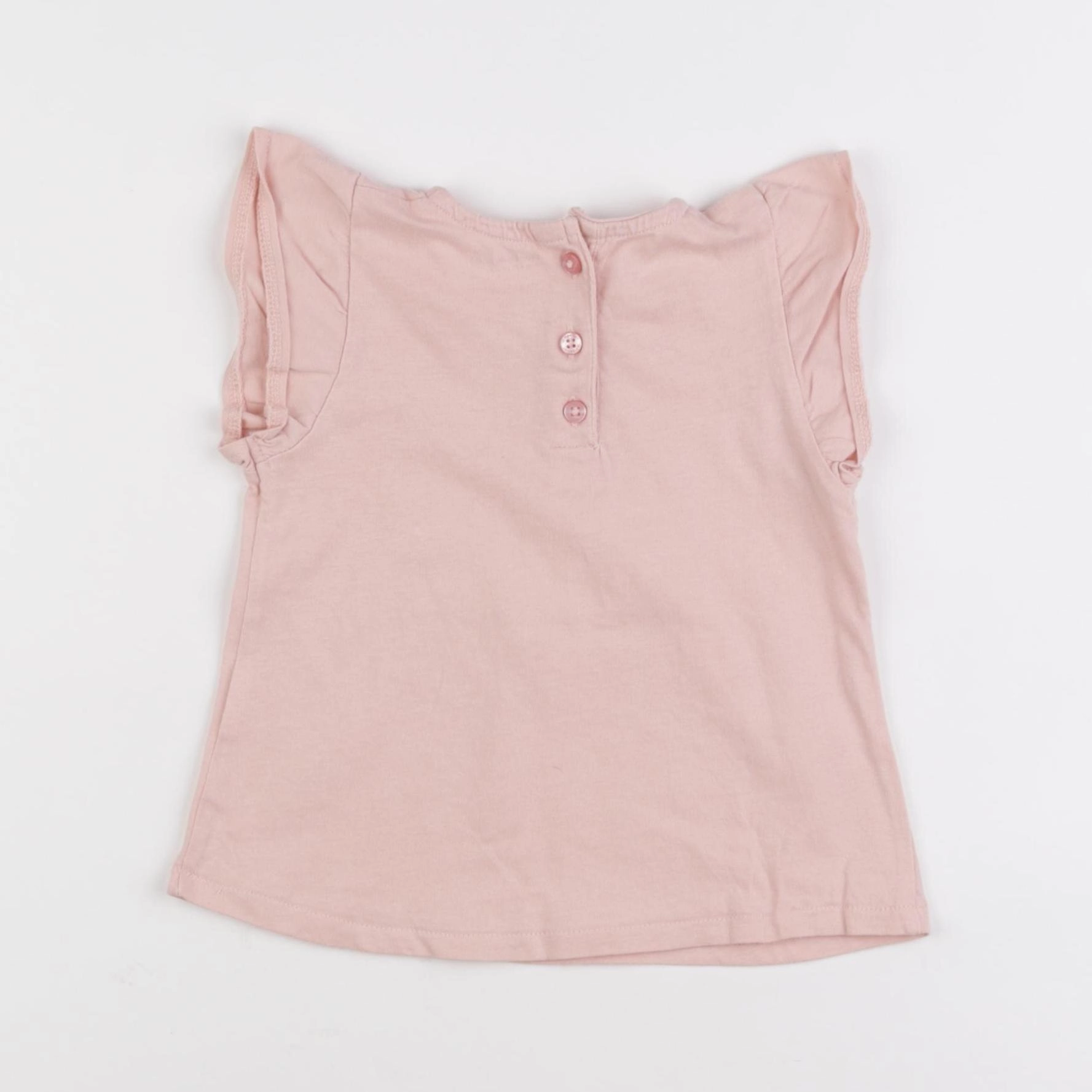 Vertbaudet - tee-shirt rose - 2 ans