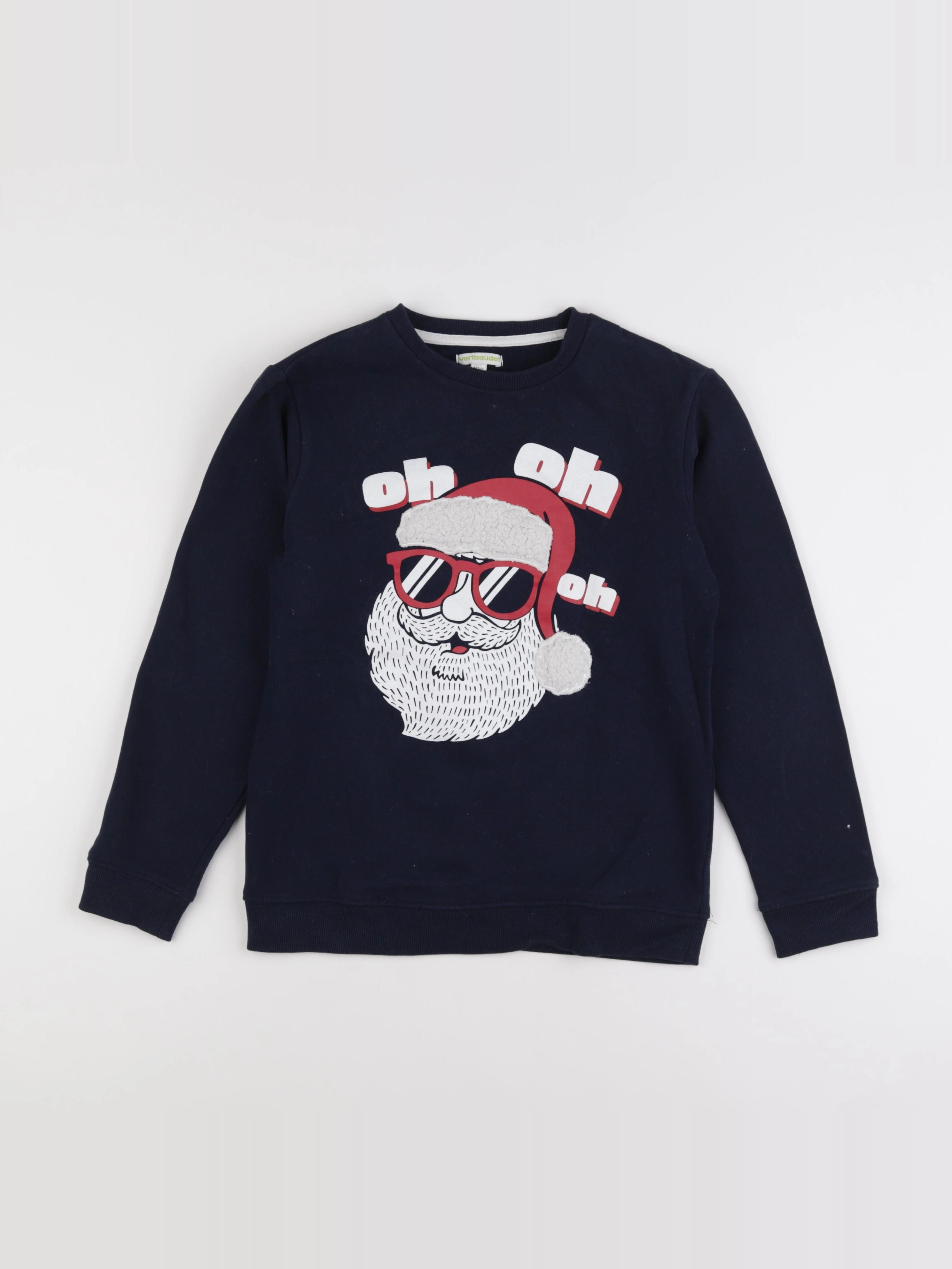 Vertbaudet - sweat bleu - 12 ans