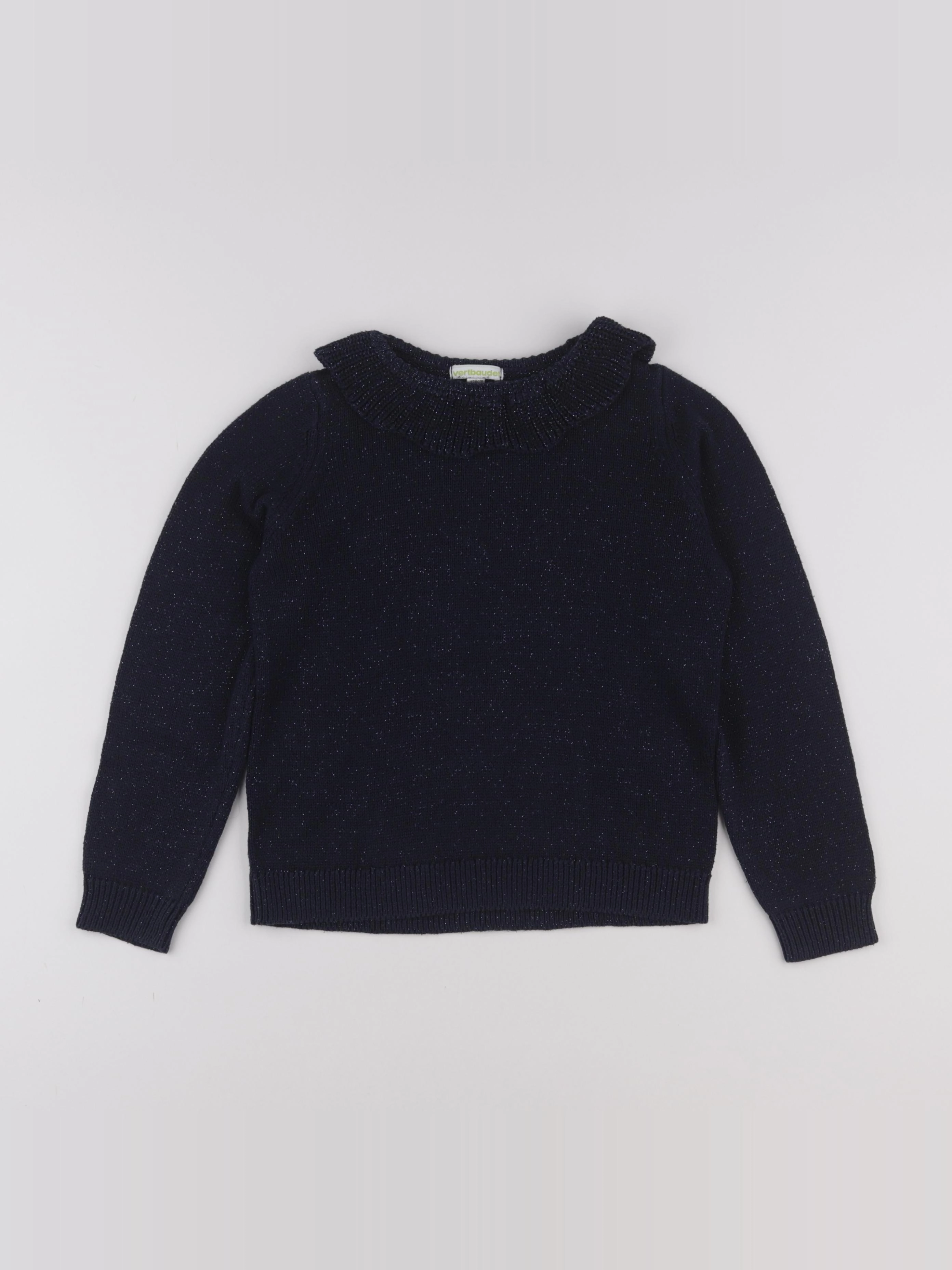 Vertbaudet - pull bleu - 8 ans