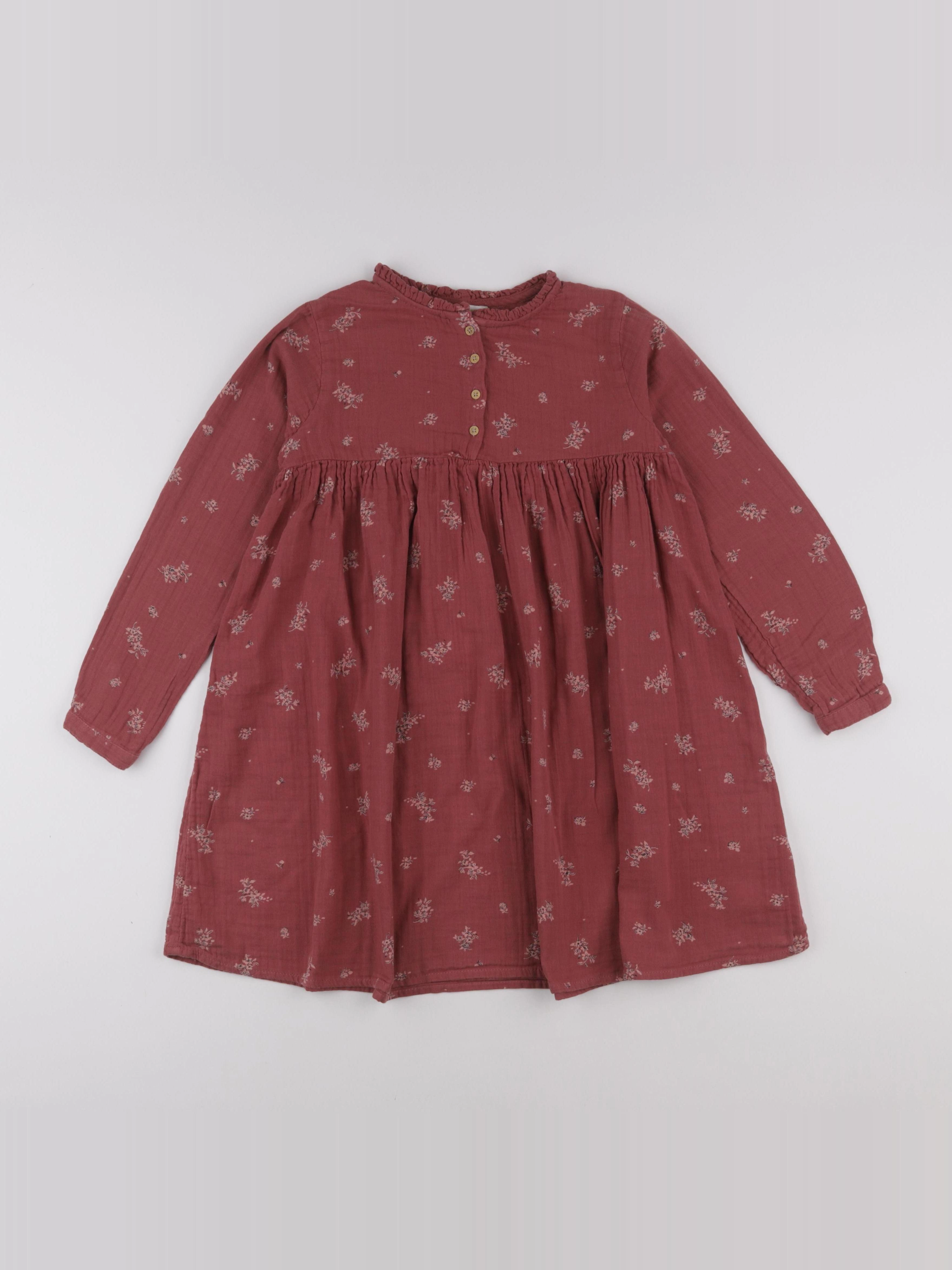 Vertbaudet - robe rose - 9 ans