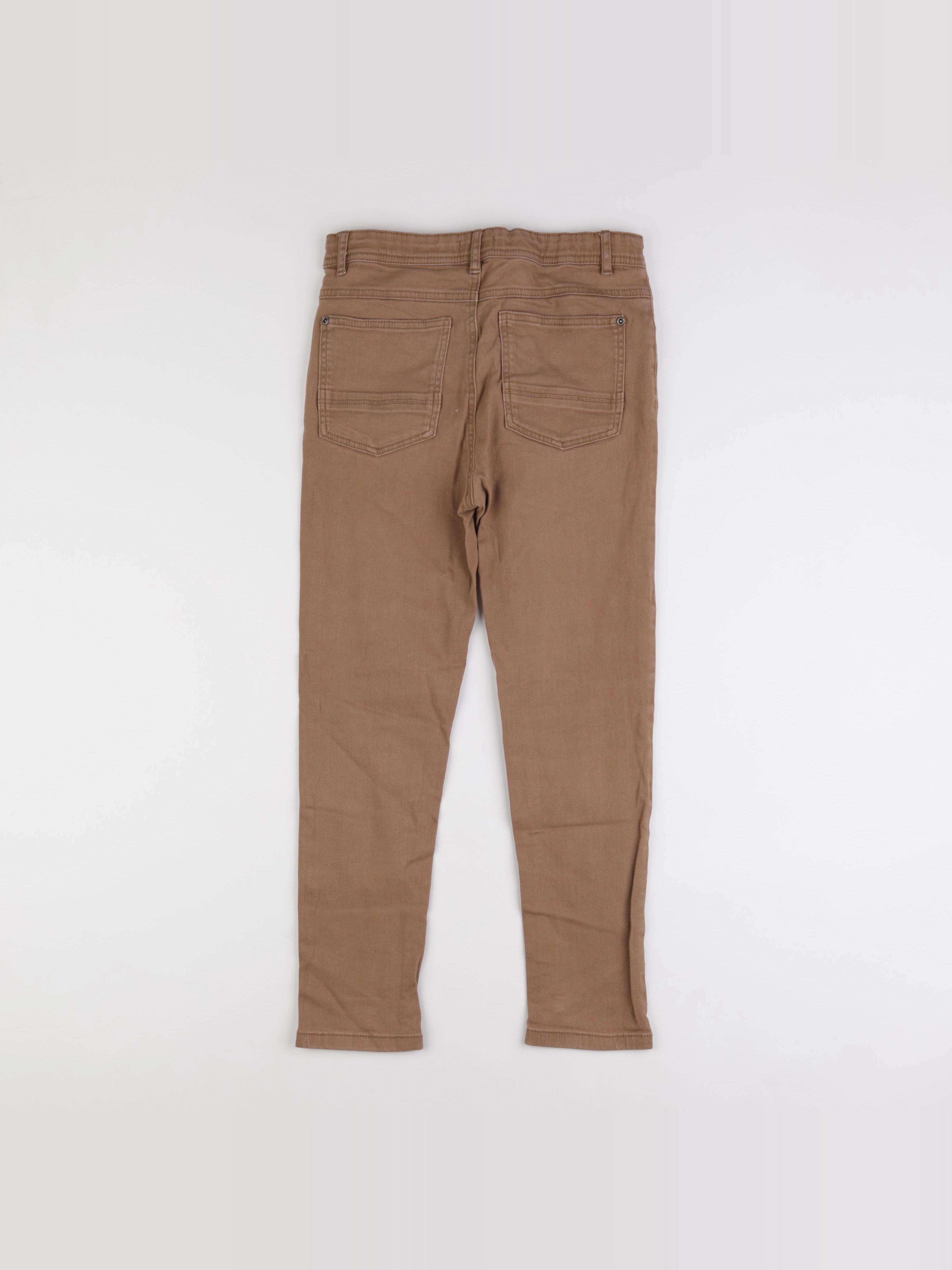 Vertbaudet - jean marron - 10 ans