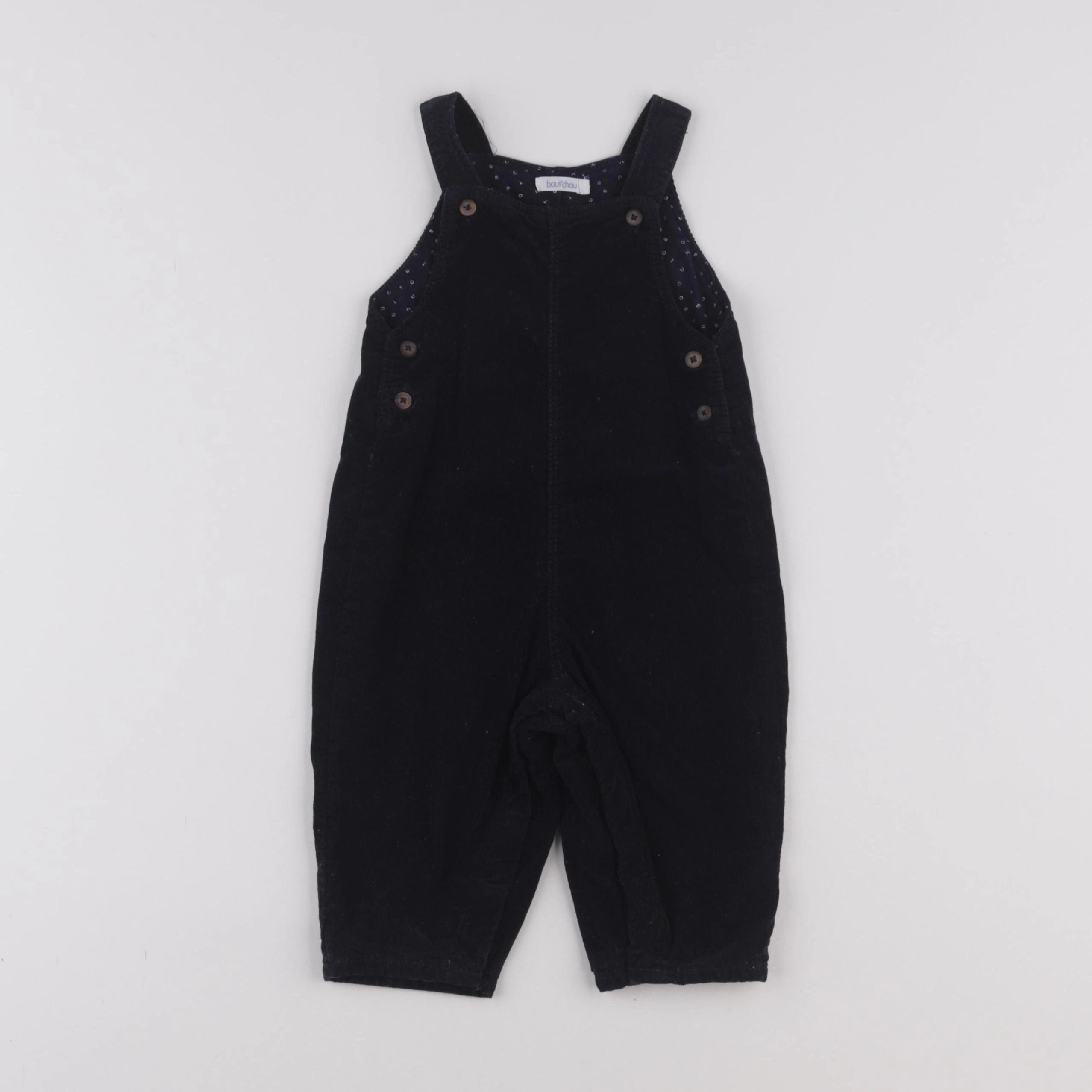 Boutchou - salopette bleu - 6 mois