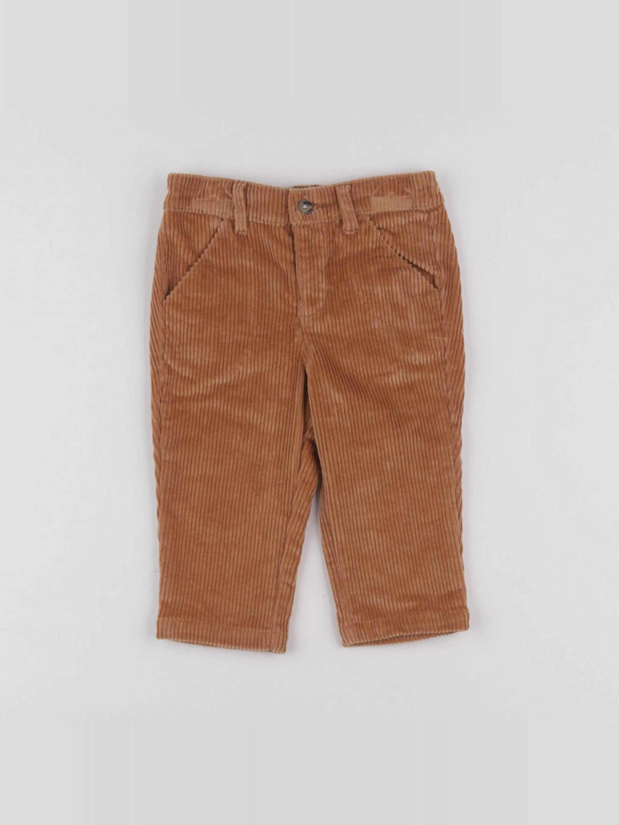 Cyrillus - pantalon marron - 12 mois