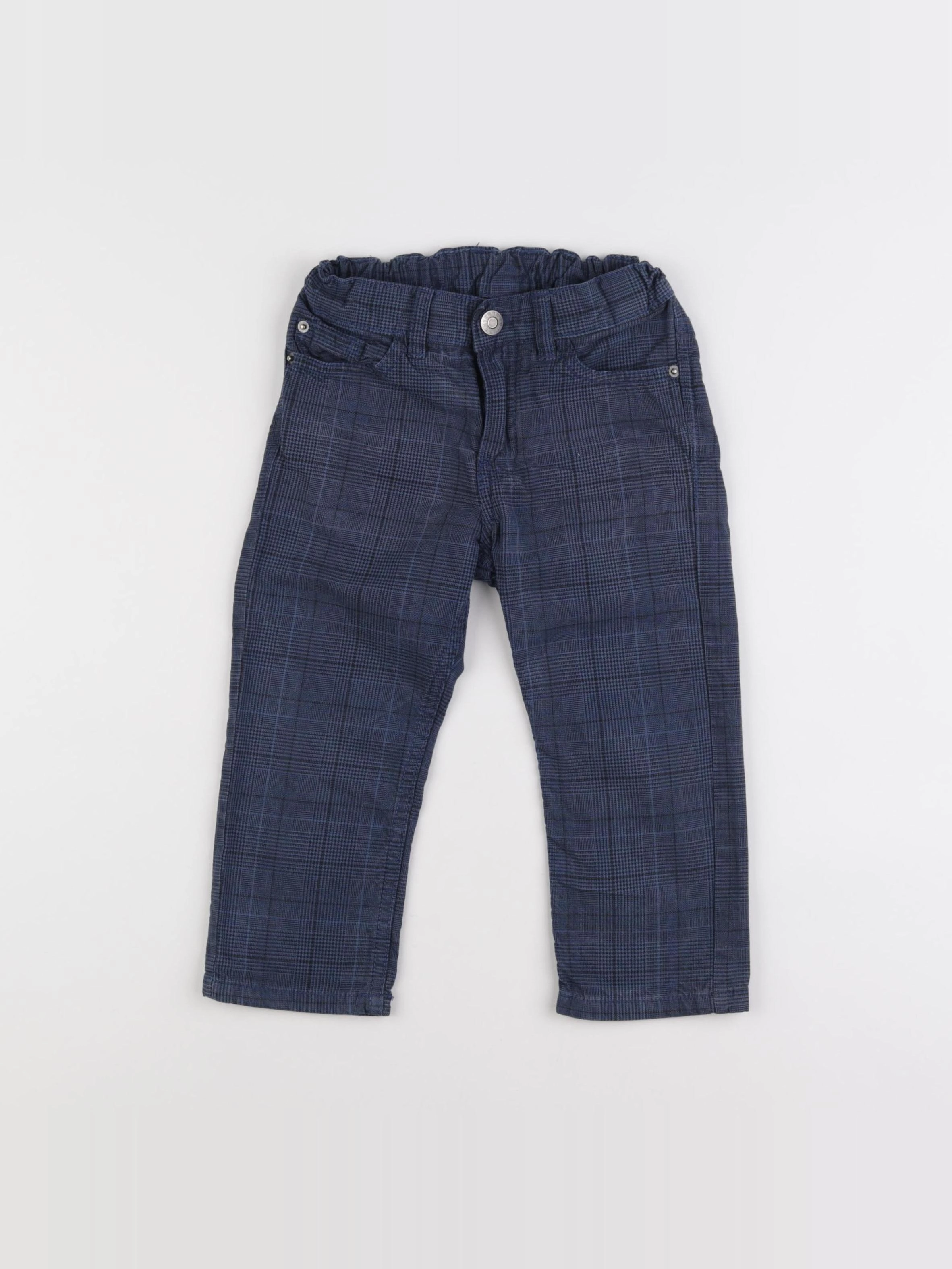H&M - pantalon bleu - 2 ans
