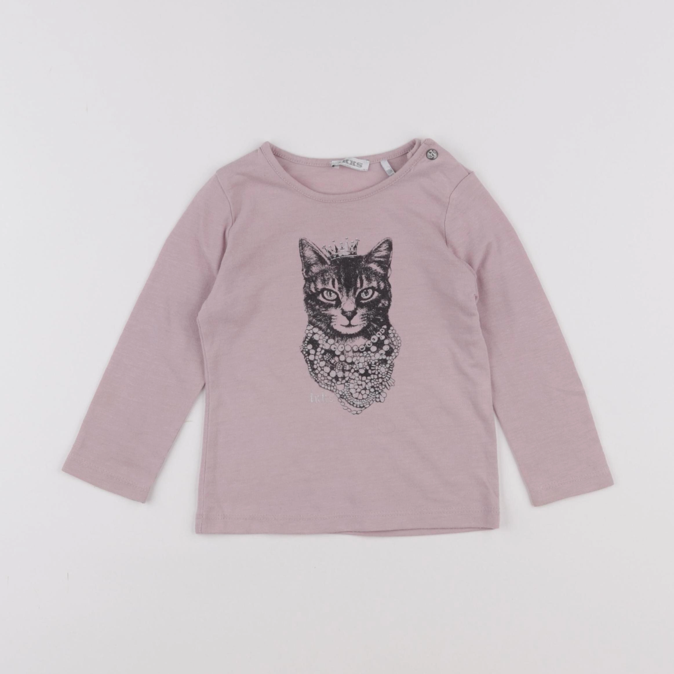 IKKS - tee-shirt violet - 18 mois