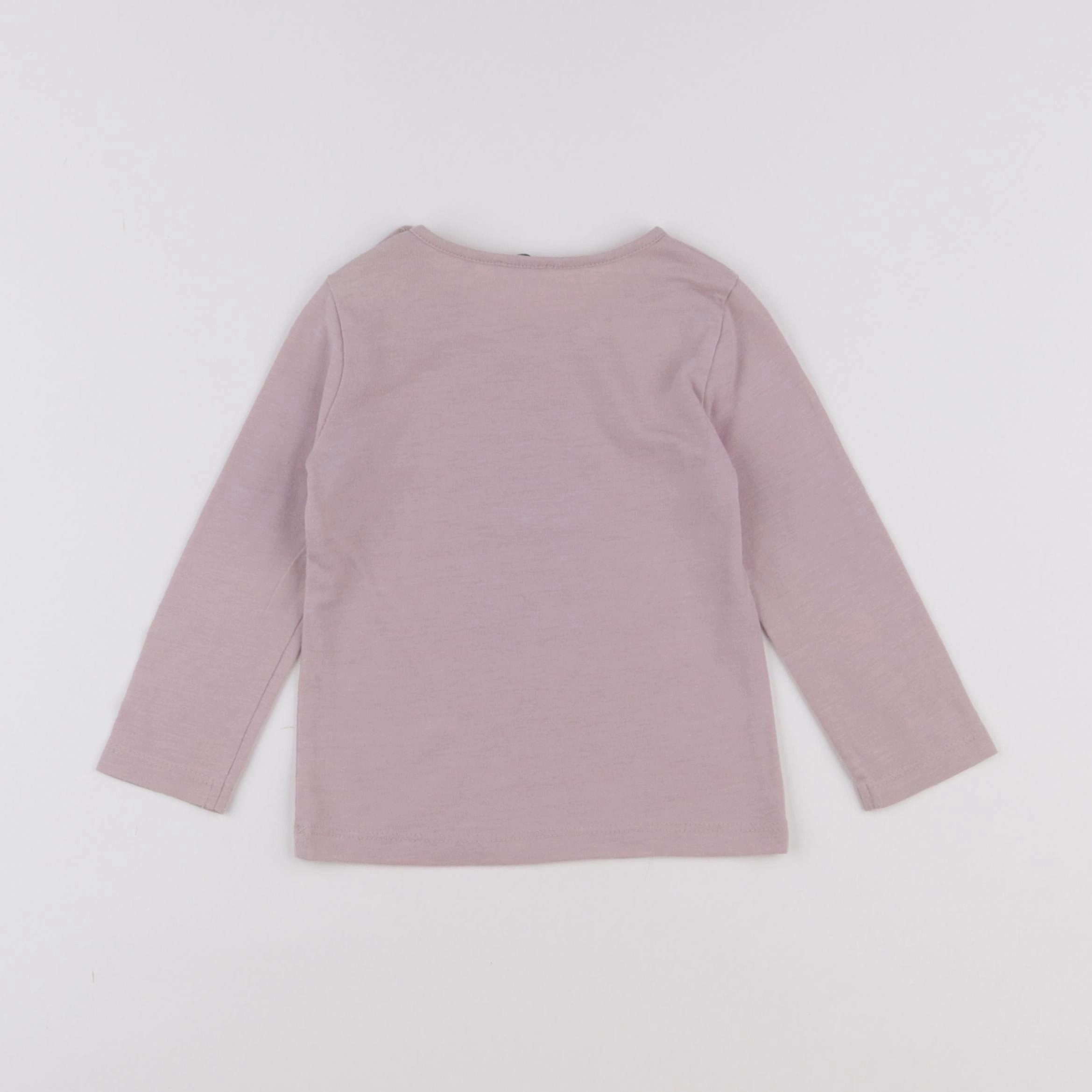 IKKS - tee-shirt violet - 18 mois