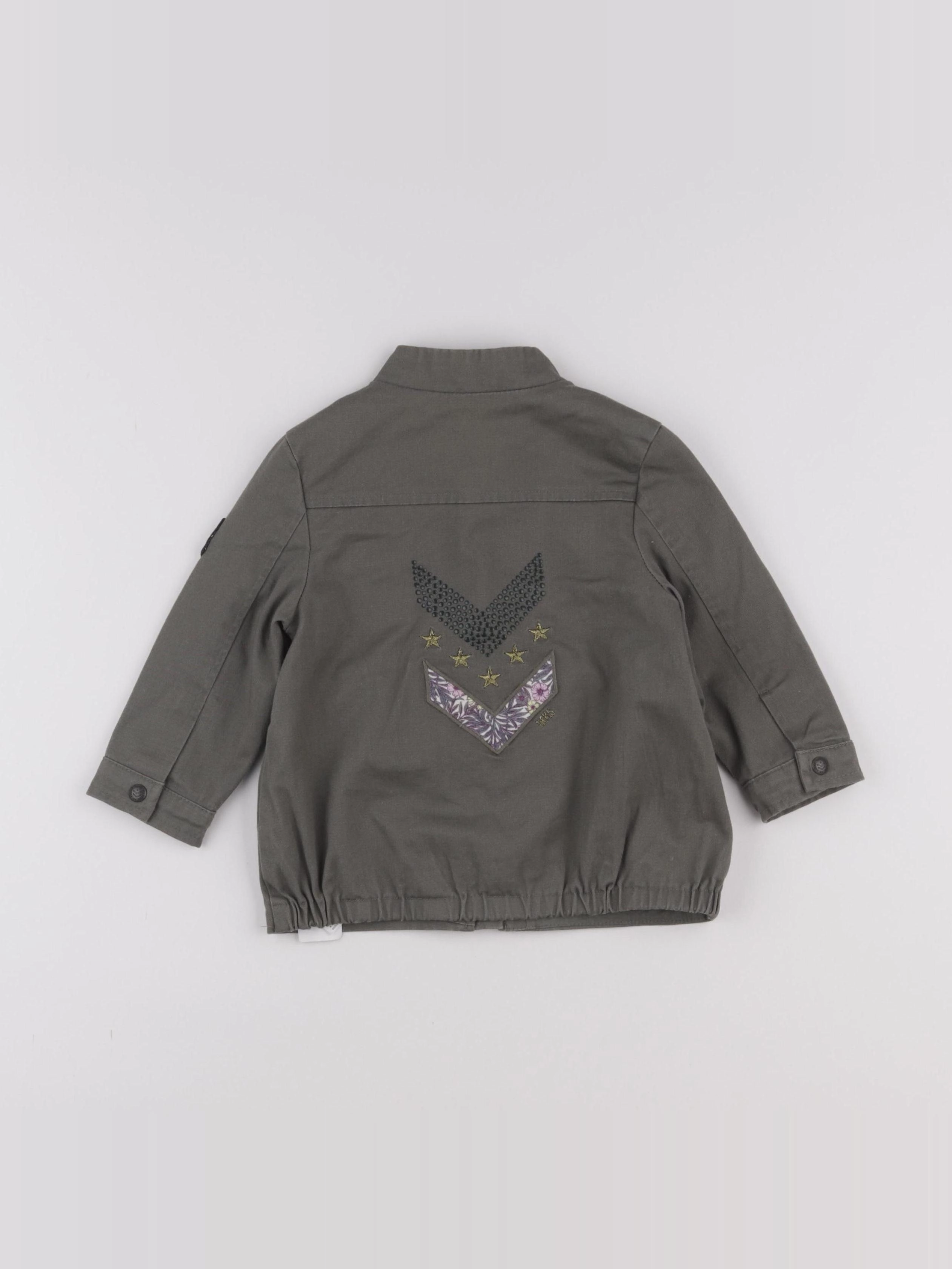 IKKS - veste vert - 18 mois