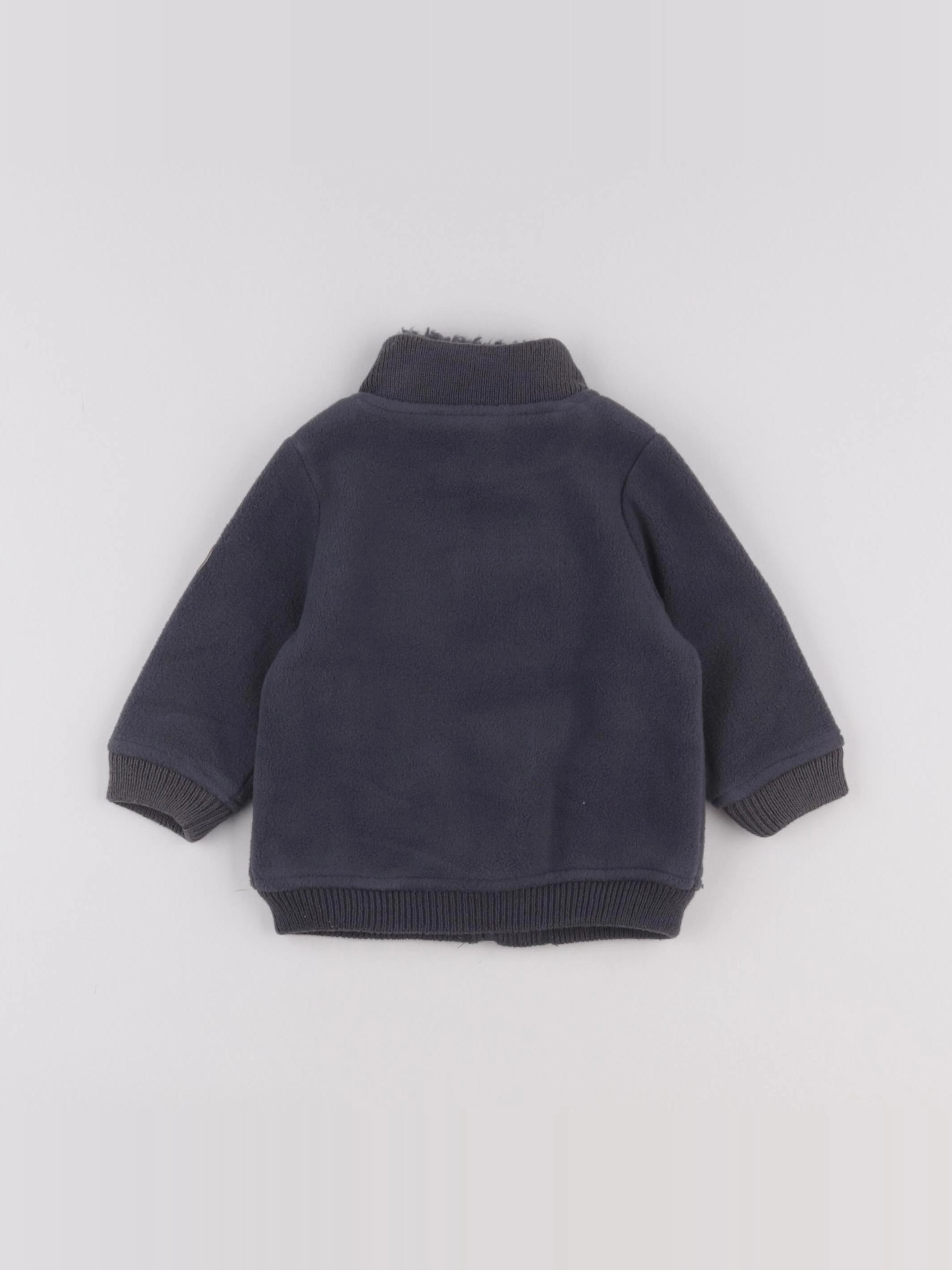 Tape à l'oeil - veste doublé bleu - 6 mois