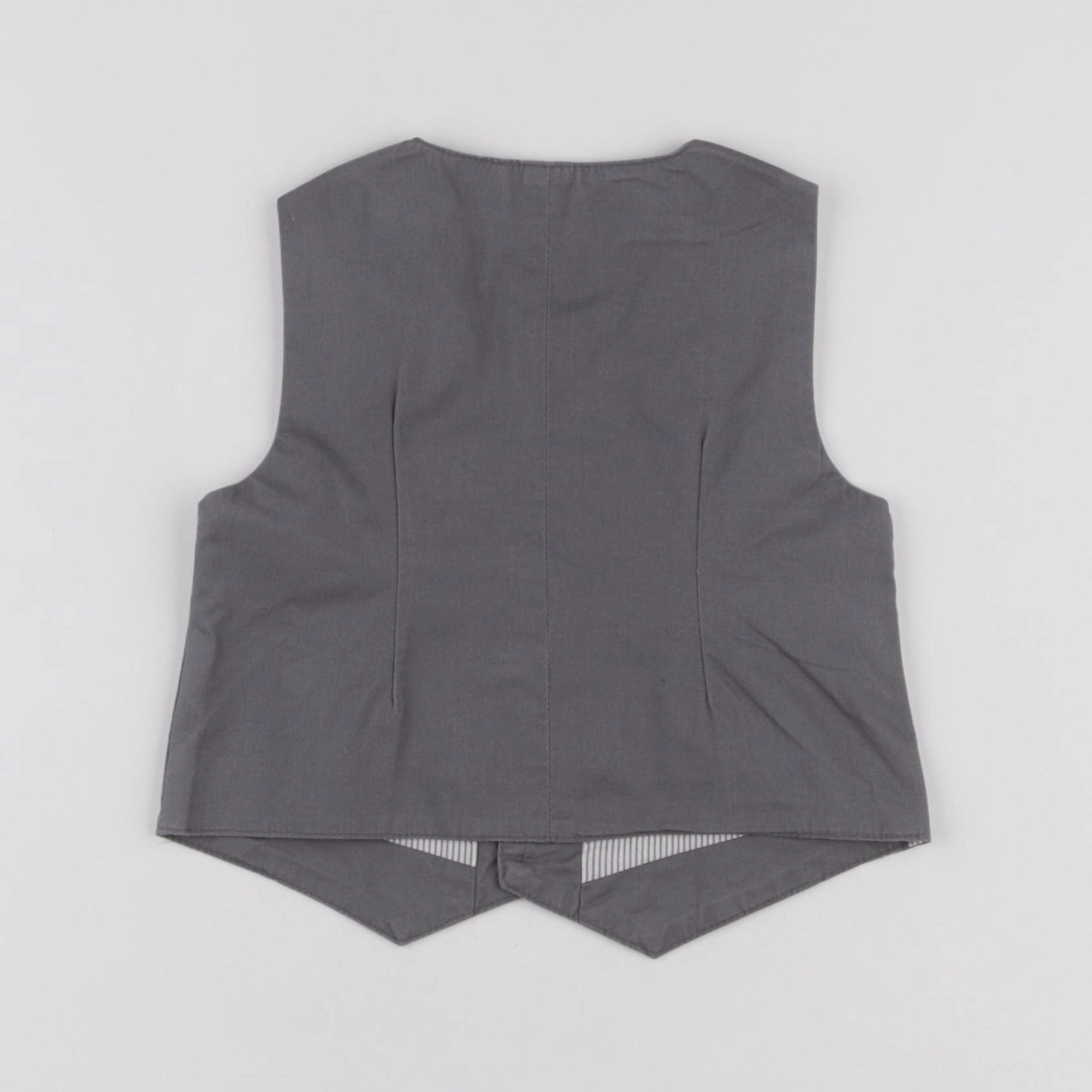 Vertbaudet - gilet gris - 18 mois