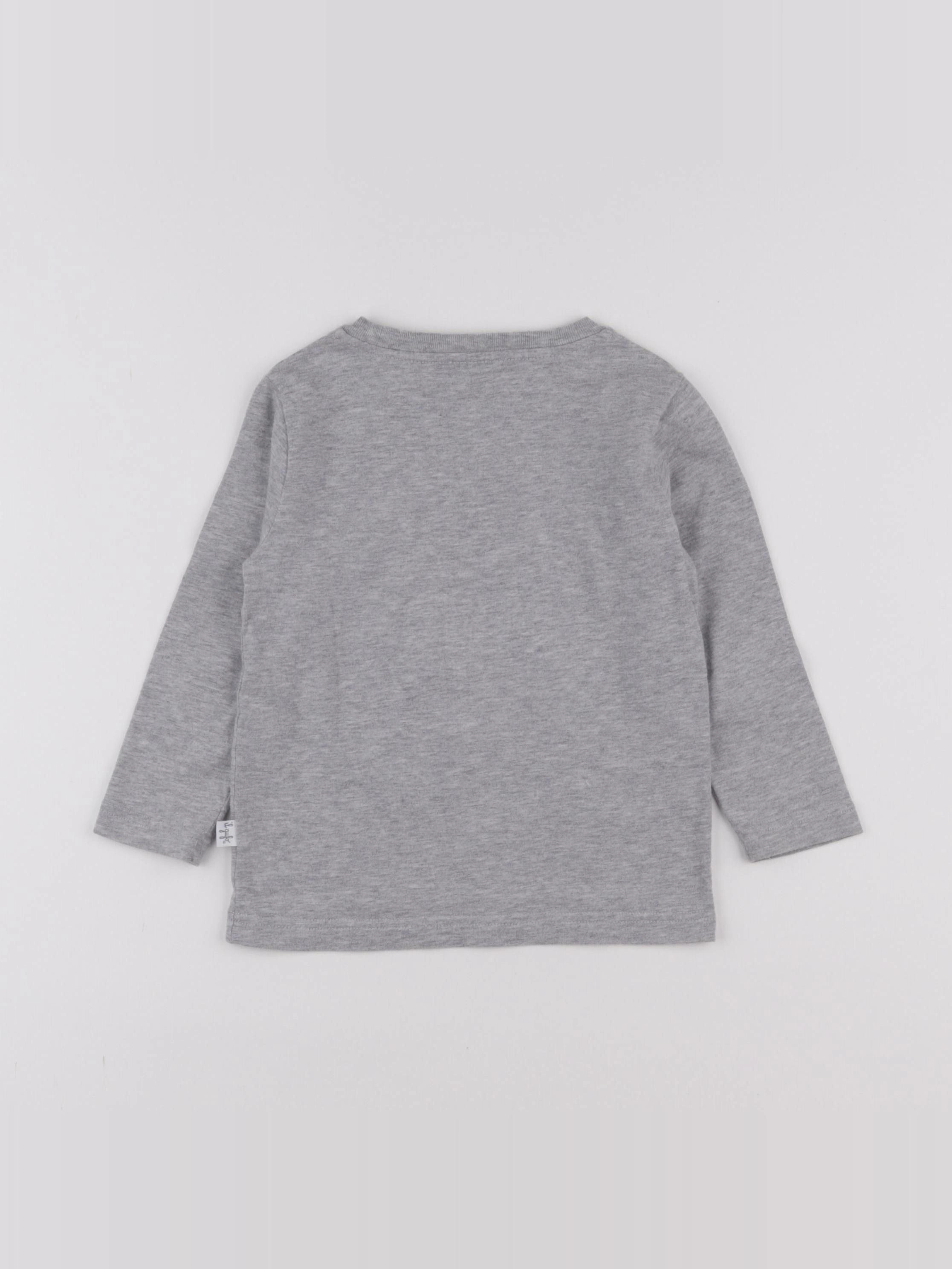 Il Gufo - tee-shirt gris - 2 ans