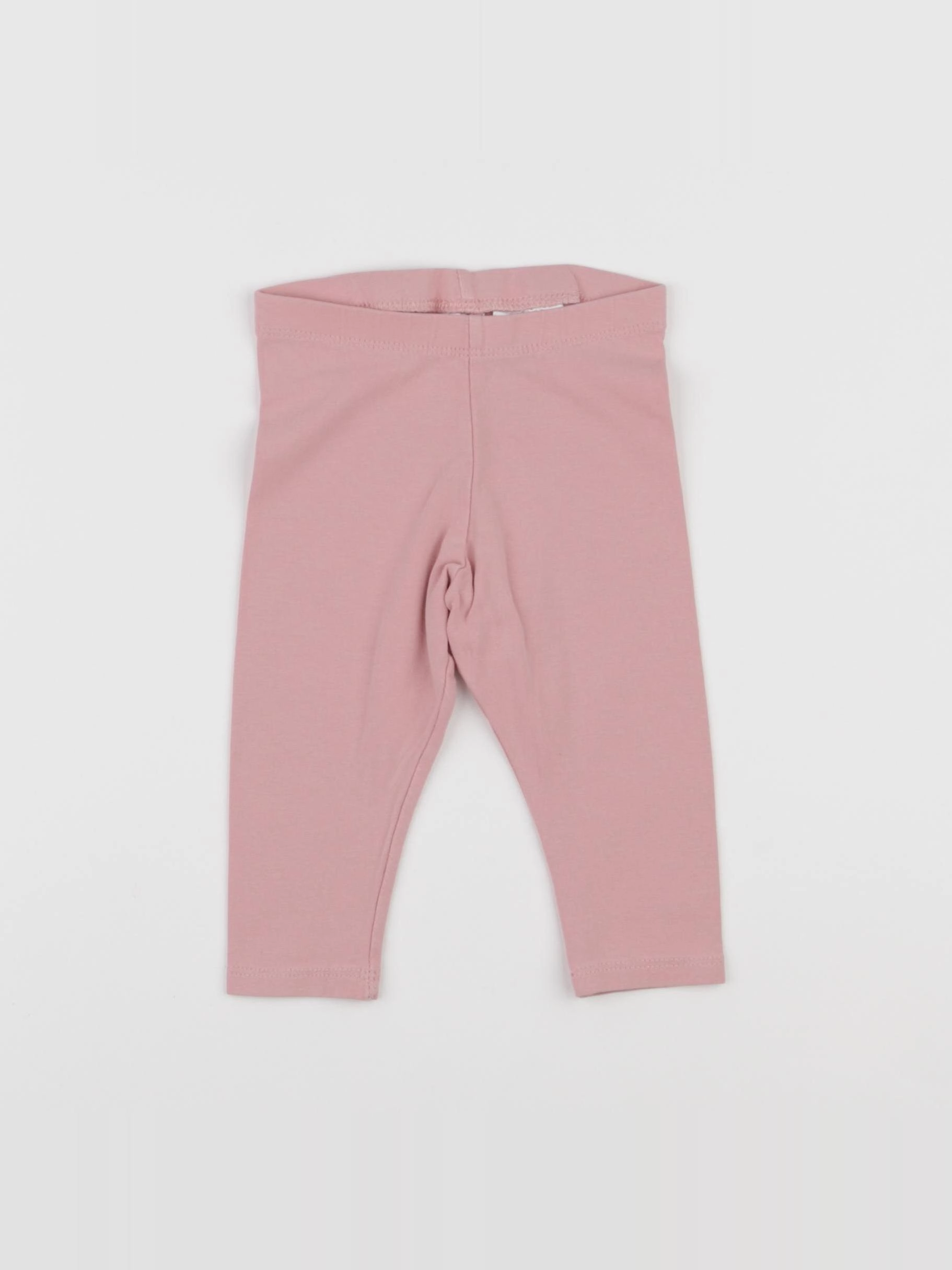 H&M - legging rose - 6/9 mois