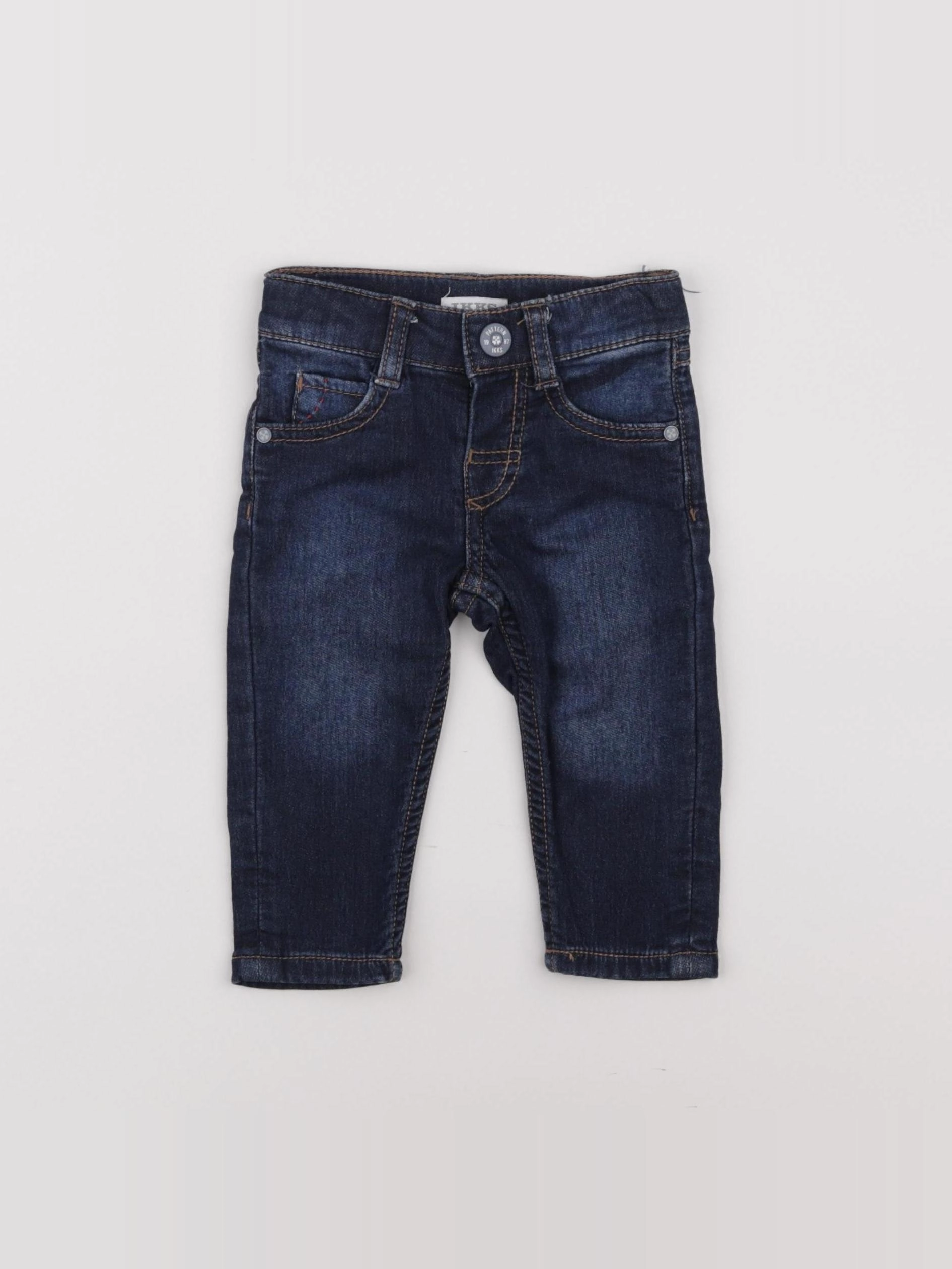 IKKS - jean bleu - 3 mois