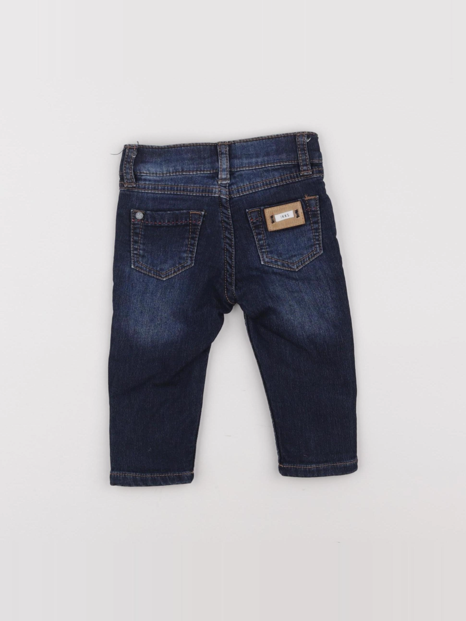 IKKS - jean bleu - 3 mois