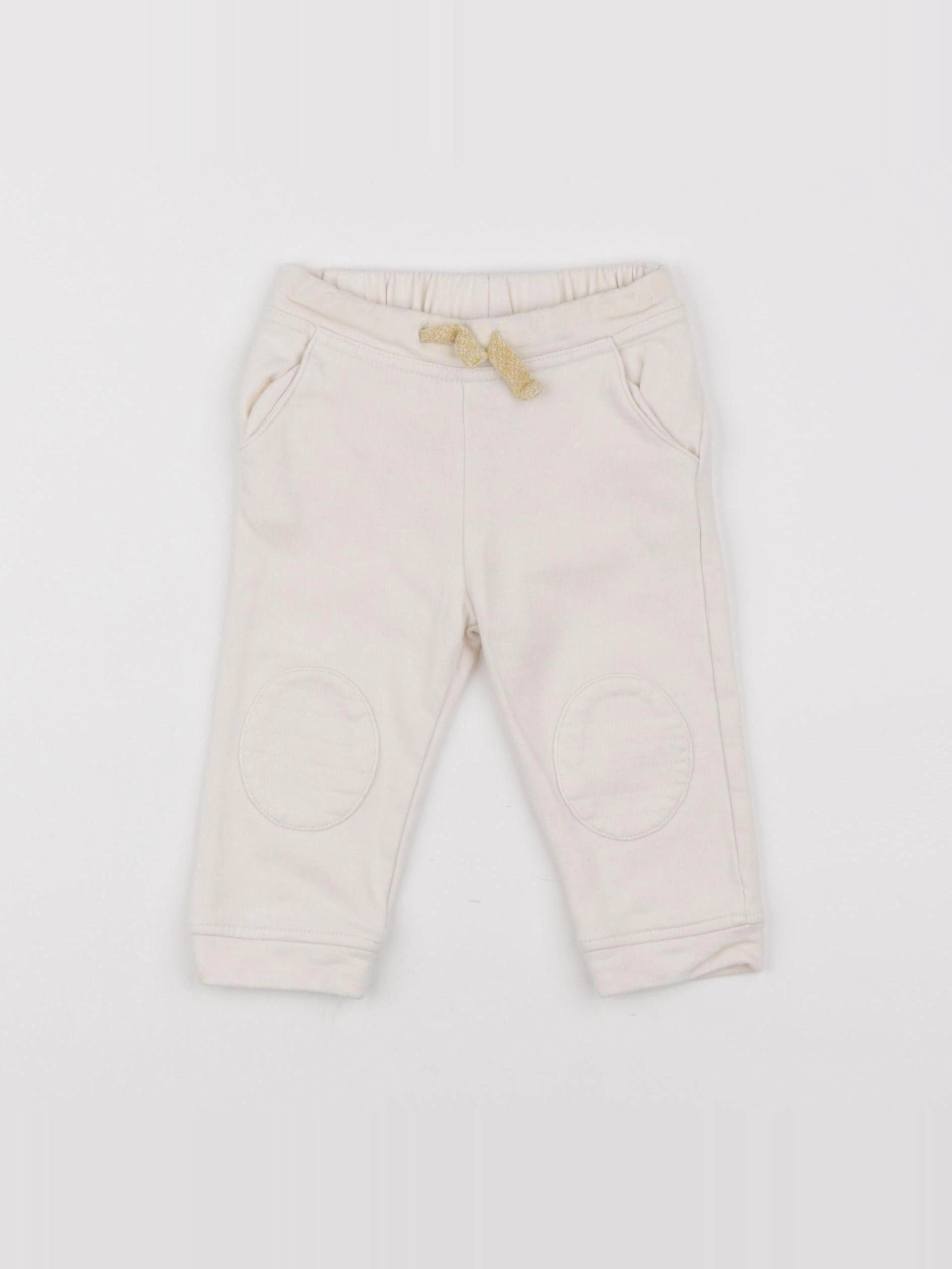 La Petite Collection - jogging blanc - 6 mois