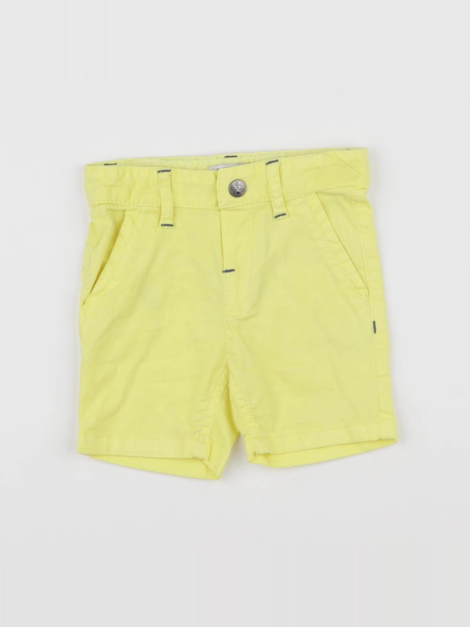 IKKS - short jaune - 6 mois