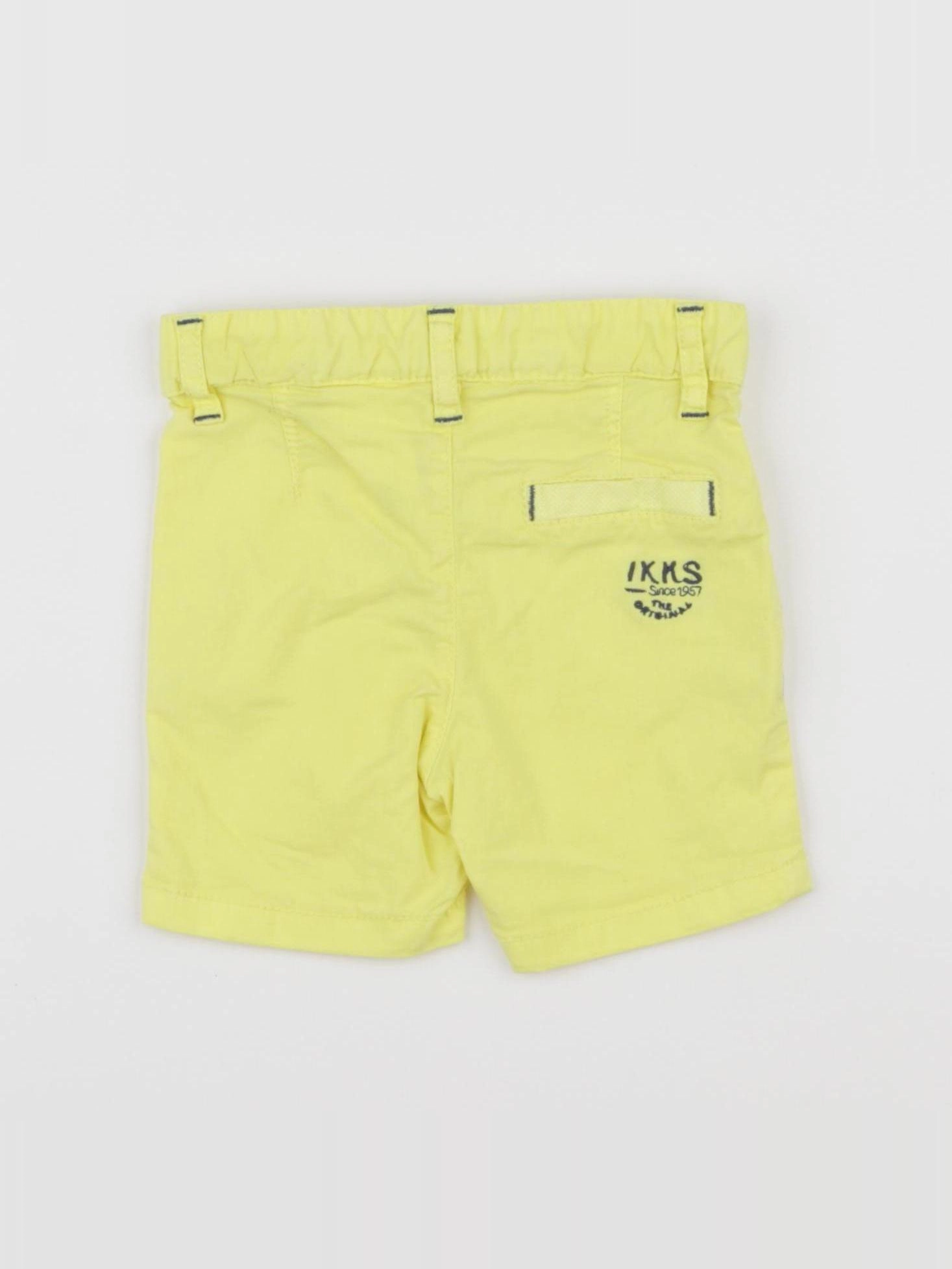 IKKS - short jaune - 6 mois