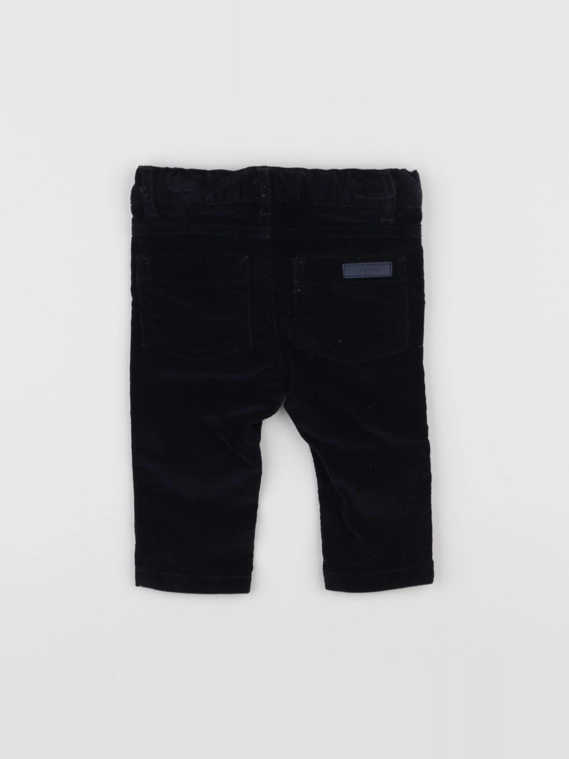Jacadi - pantalon bleu - 6 mois
