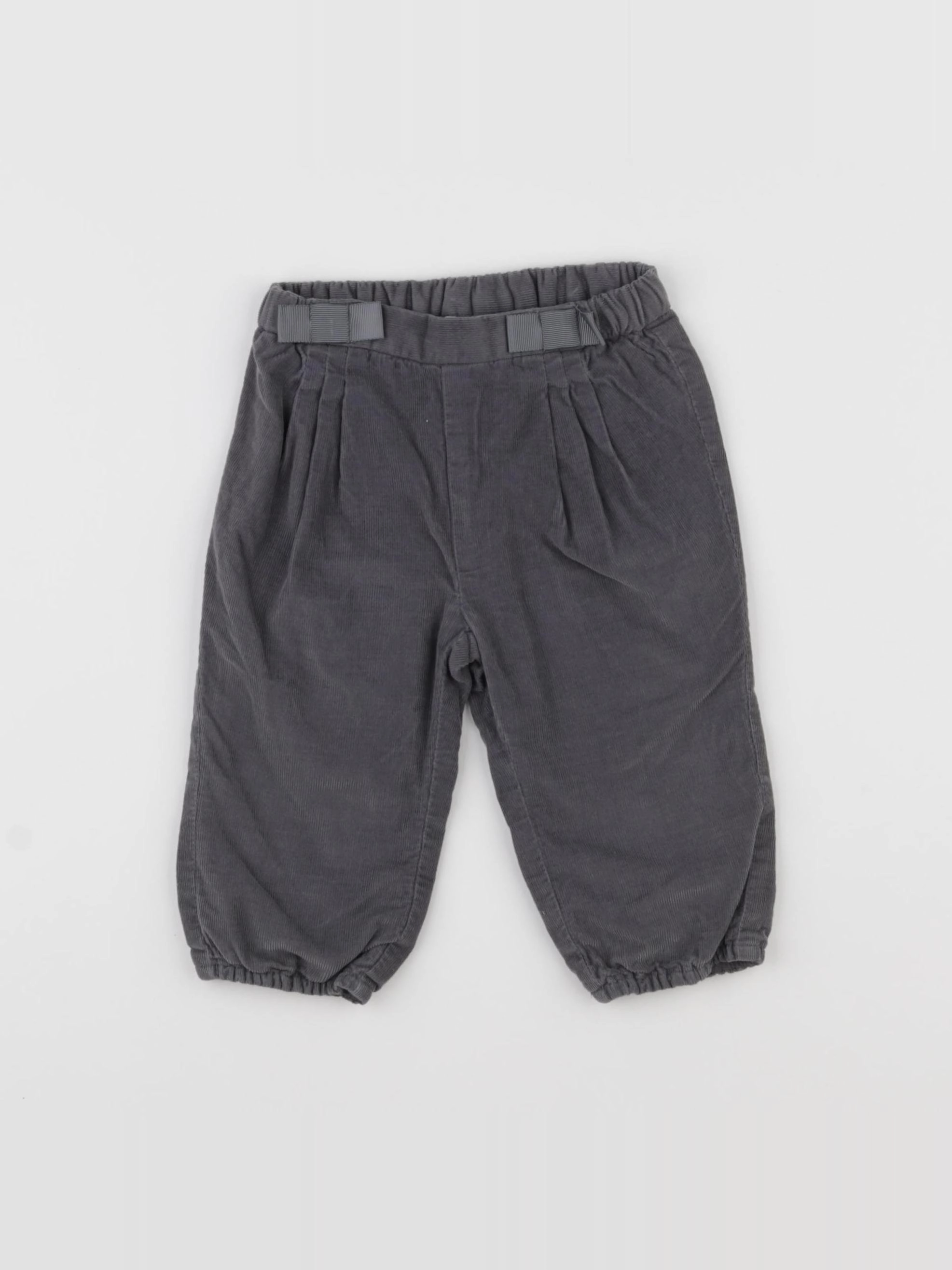 Jacadi - pantalon gris - 12 mois